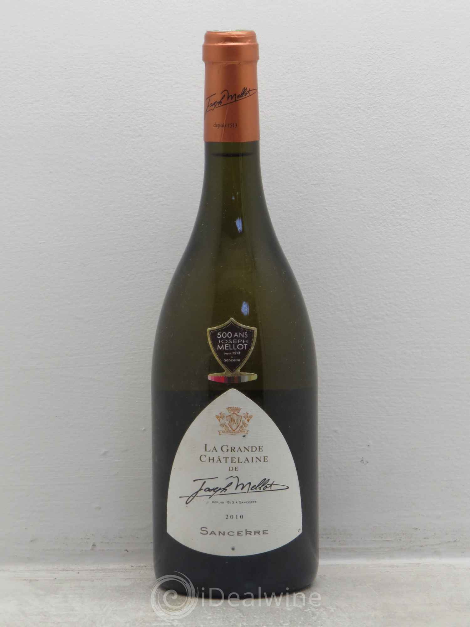 Sancerre Grande chatelaine Joseph mellot 2010 - Posten von 1 Flasche - 0