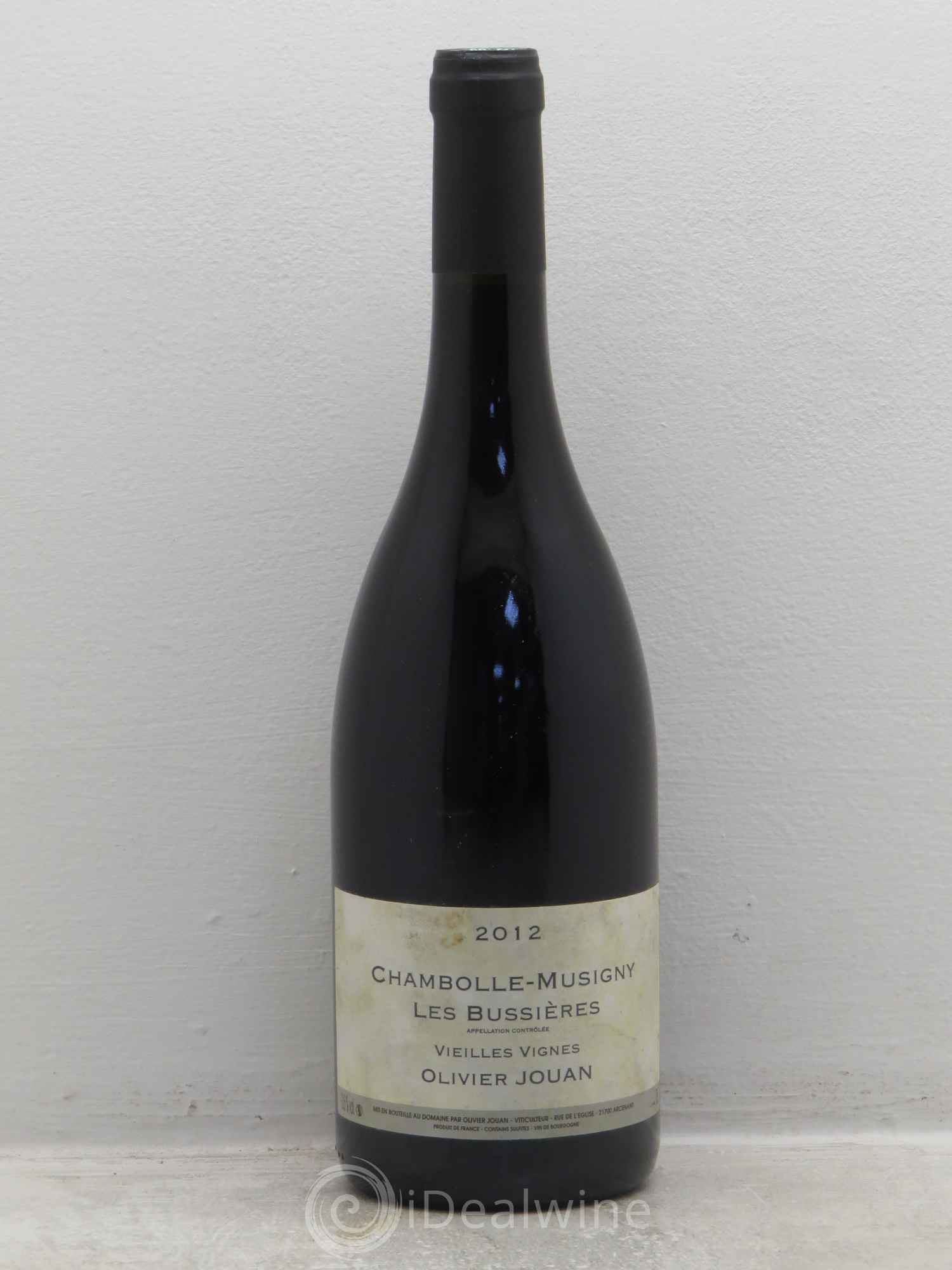 Chambolle-Musigny Bussières Vieilles Vignes Jouan (sans prix de réserve) 2012 - Posten von 1 Flasche - 0