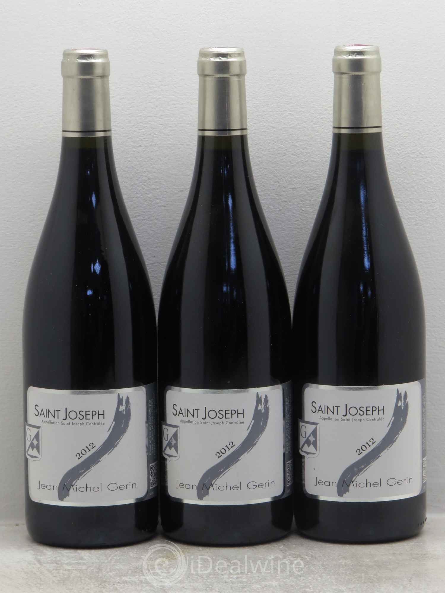 Saint-Joseph gerin 2012 - Lot de 3 bouteilles - 0
