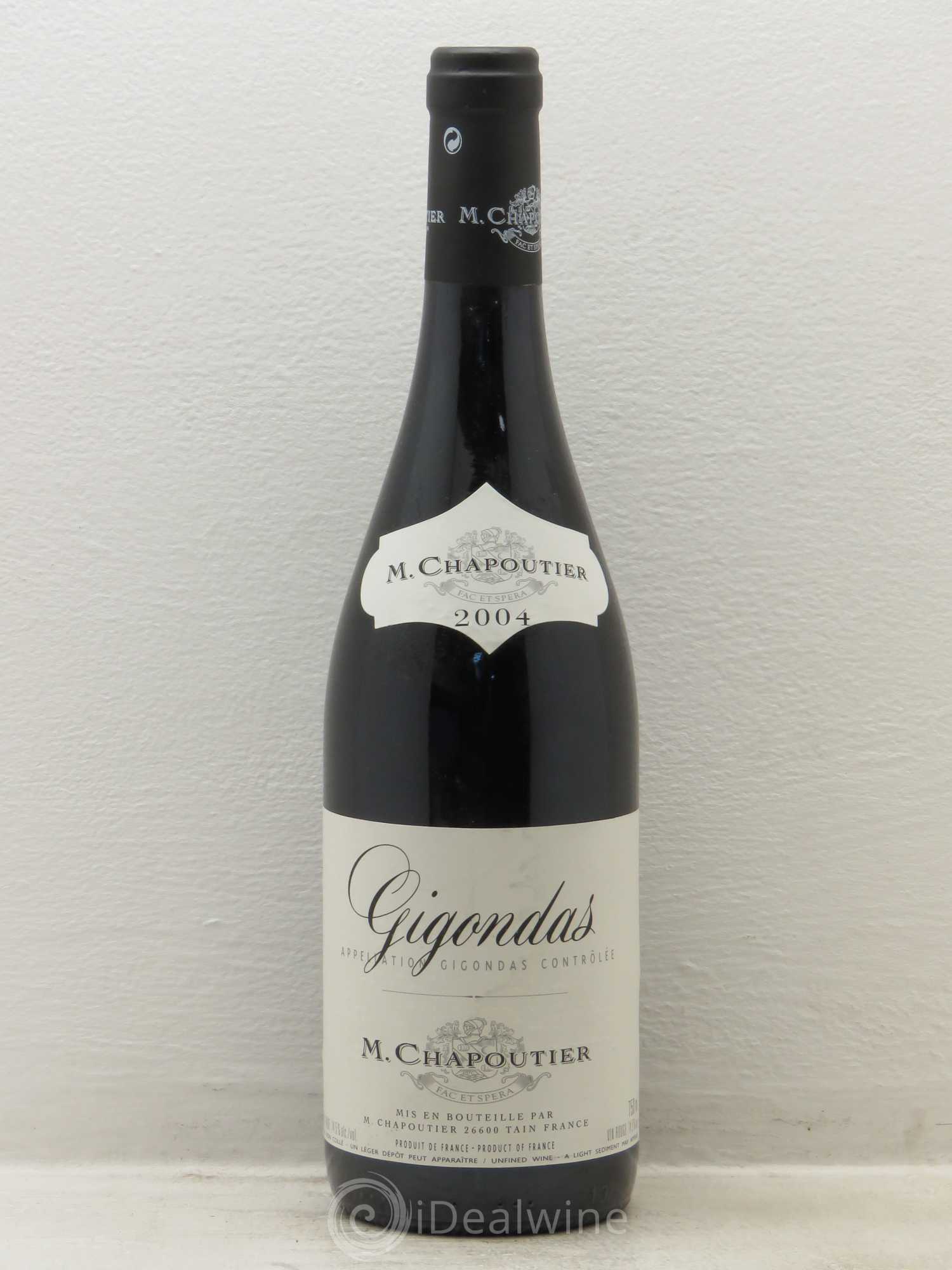 Gigondas - 2004 - Posten von 1 Flasche - 0