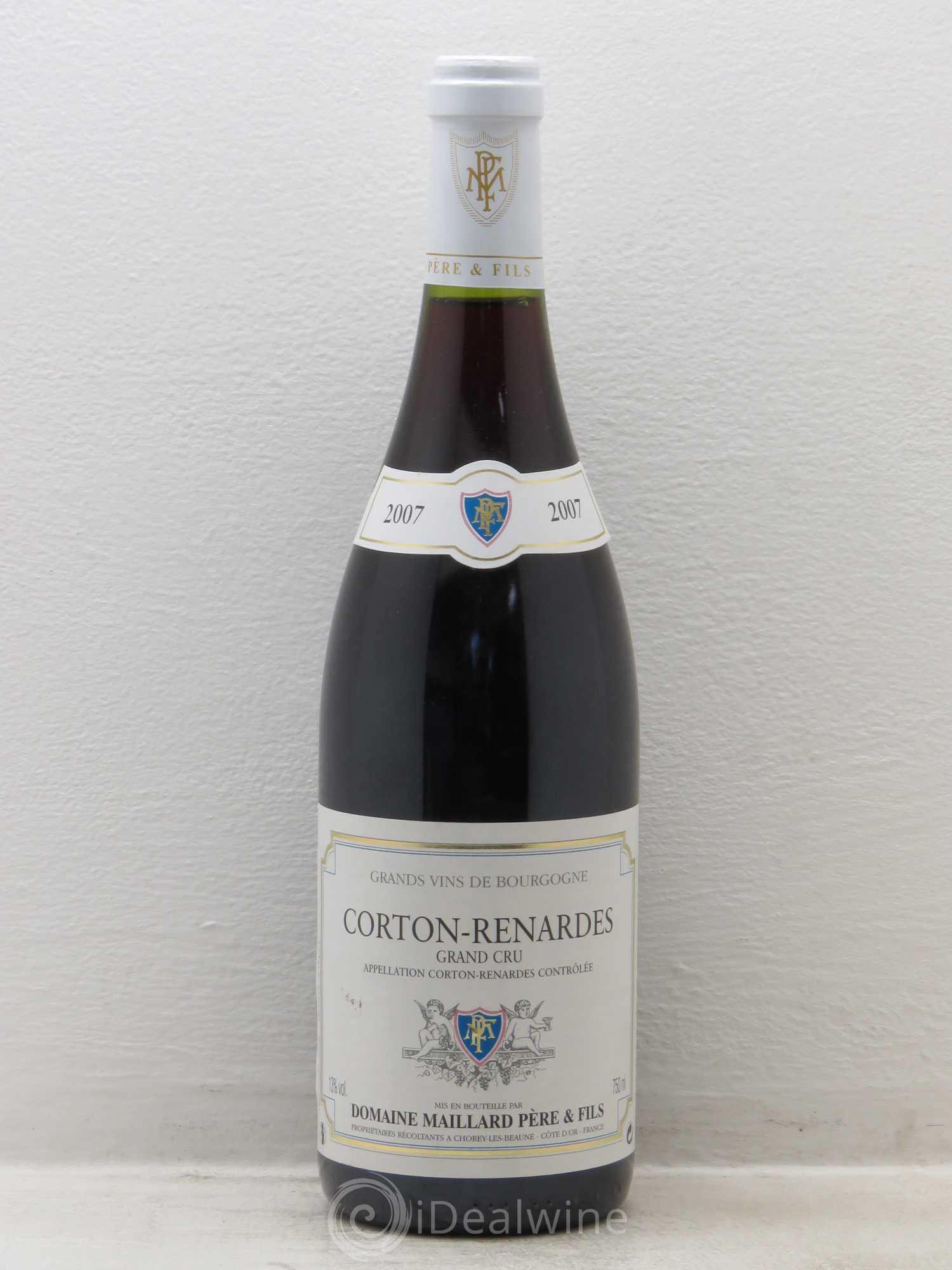 Corton Grand Cru Renardes Domaine Maillard 2007 - Posten von 1 Flasche - 0