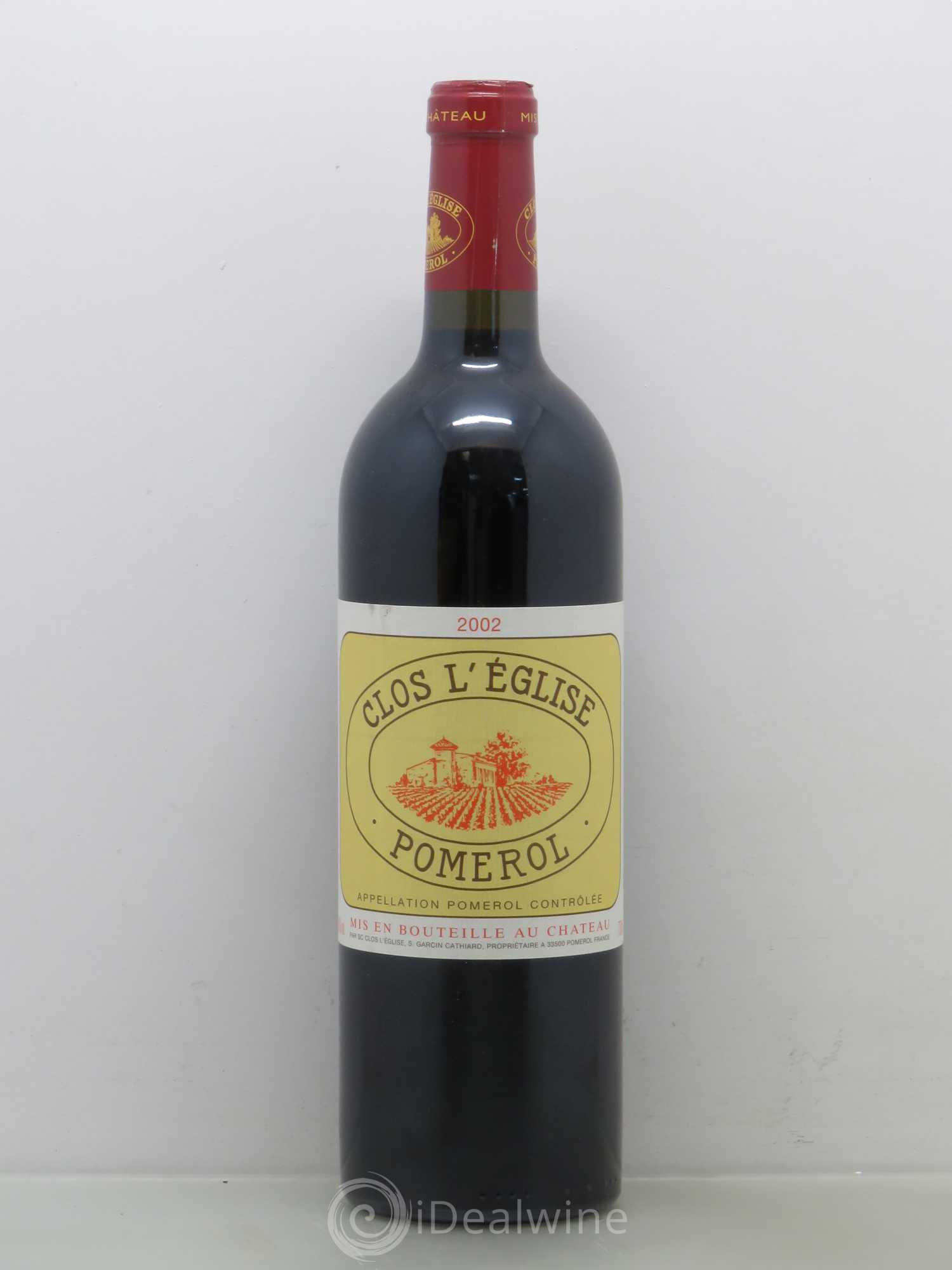 Clos l'Eglise 2002 - Lot de 1 bouteille - 0