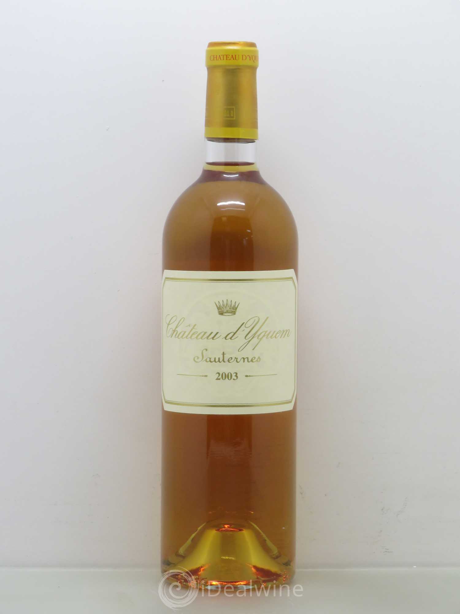 Château d' Yquem 1er Cru Classé Supérieur 2003 - Lotto di 1 bottiglia - 0