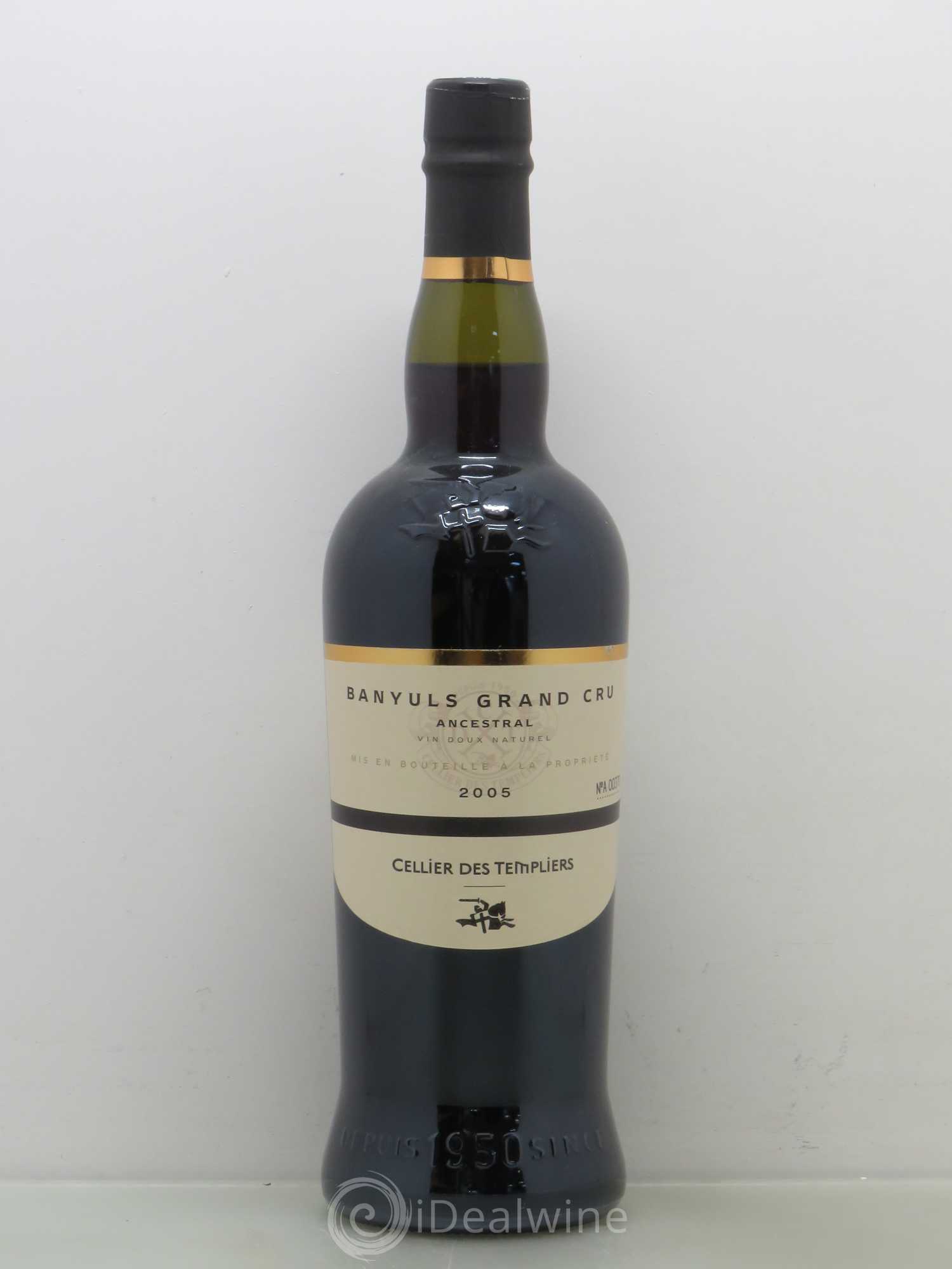 Banyuls Ancestral Cellier des Templiers 2005 - Posten von 1 Flasche - 0