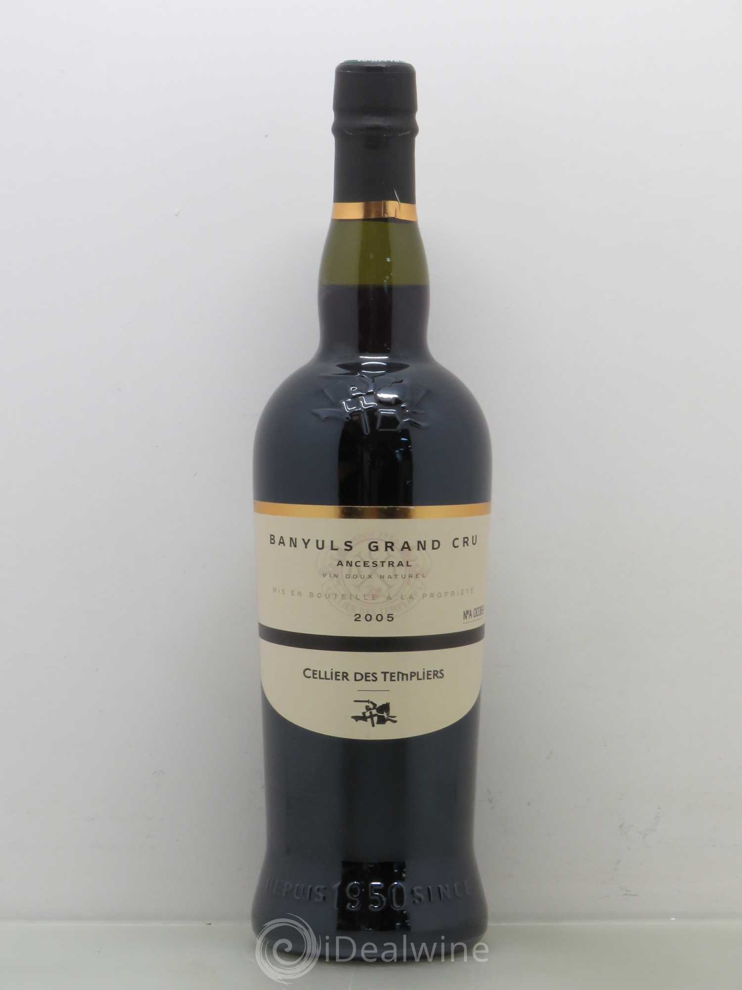 Banyuls Ancestral Cellier des Templiers 2005 - Posten von 1 Flasche - 0