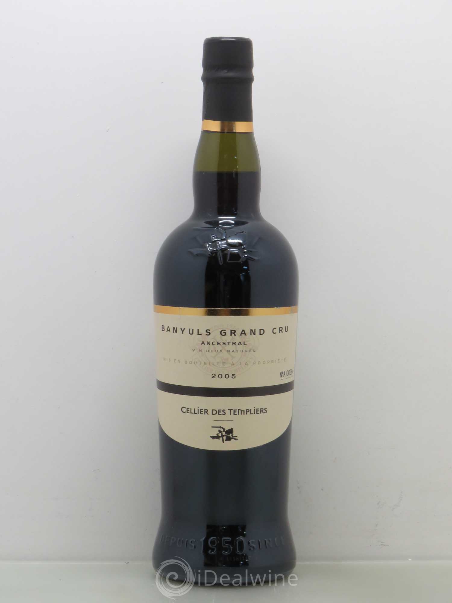 Banyuls Ancestral Cellier des Templiers (sans prix de réserve) 2005 - Posten von 1 Flasche - 0