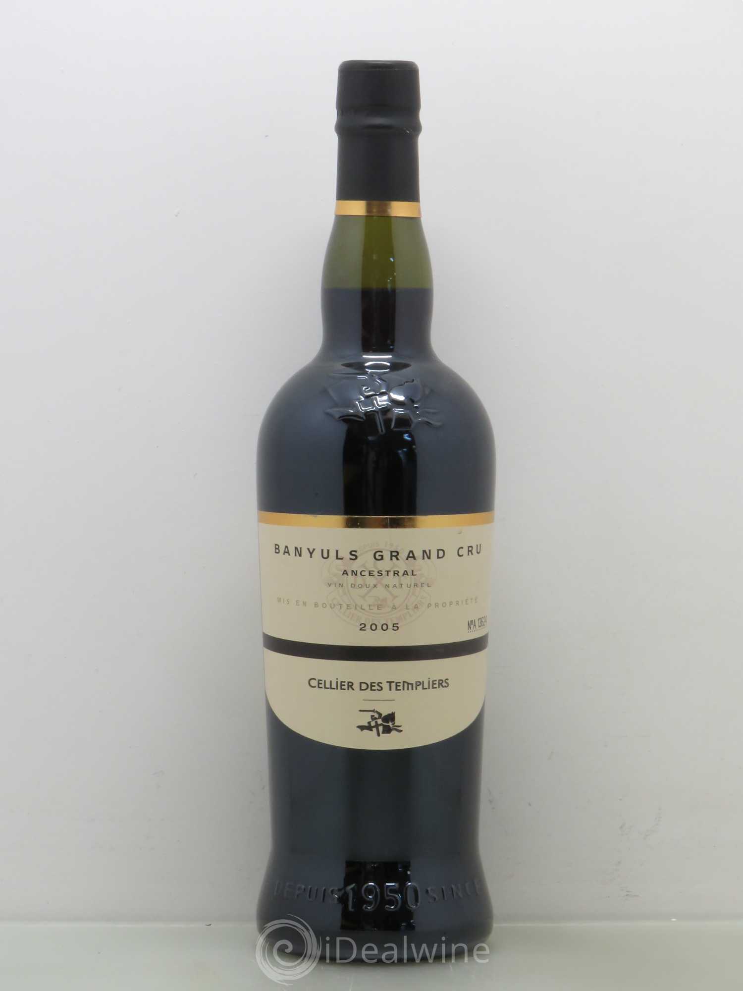 Banyuls Ancestral Cellier des Templiers 2005 - Posten von 1 Flasche - 0
