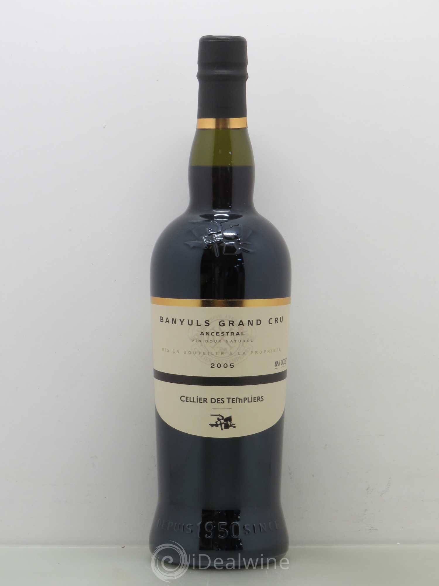Banyuls Ancestral Cellier des Templiers 2005 - Posten von 1 Flasche - 0