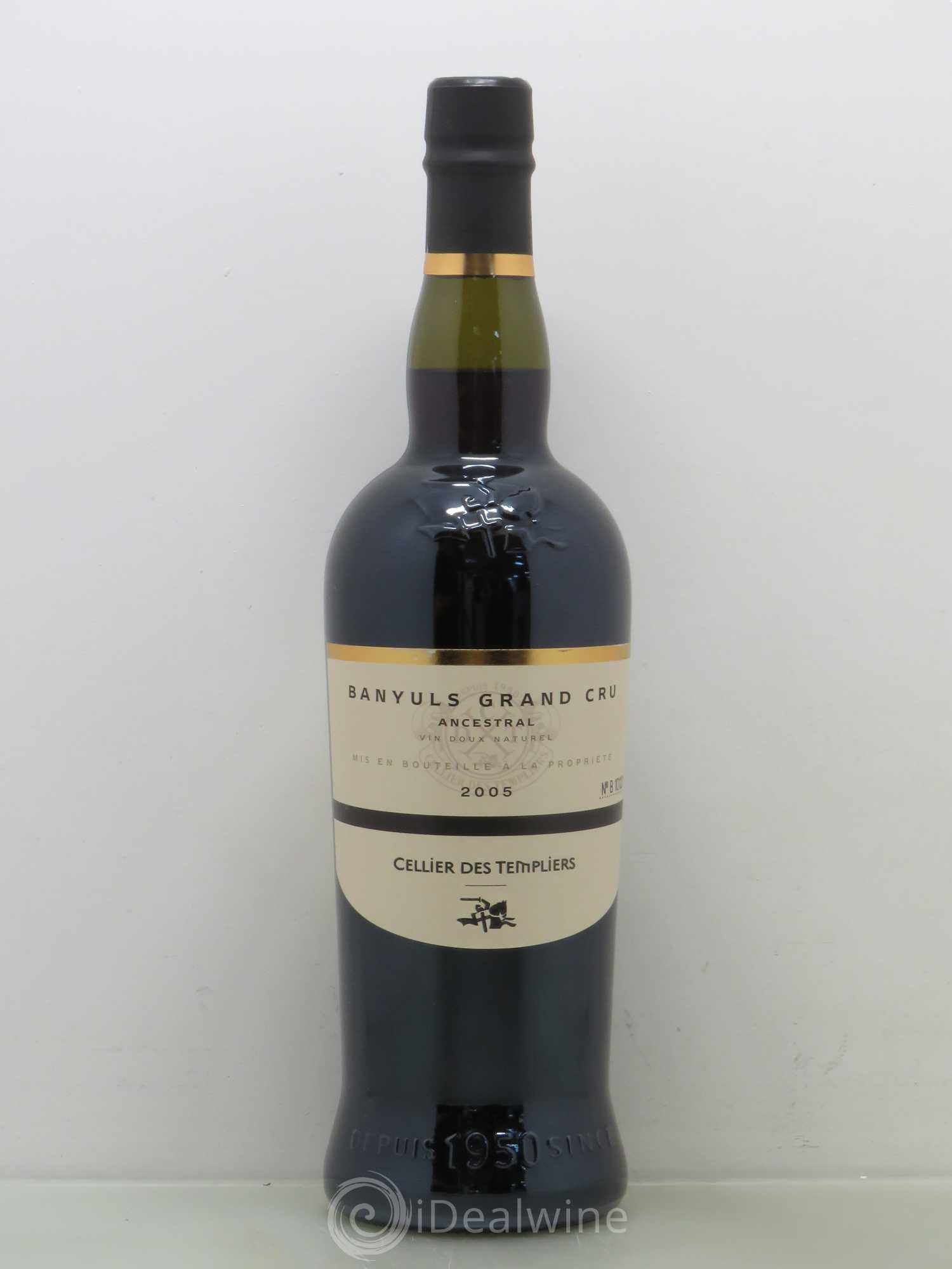 Banyuls Ancestral Cellier des Templiers 2005 - Posten von 1 Flasche - 0