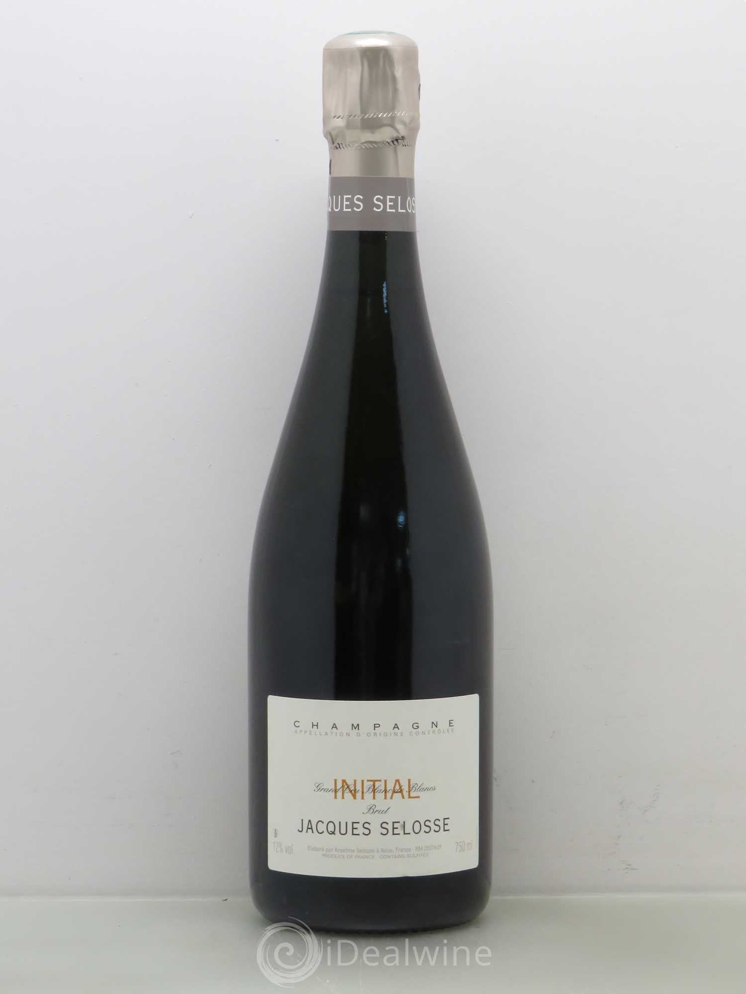 Initial Brut Jacques Selosse - Lot de 1 bouteille - 0