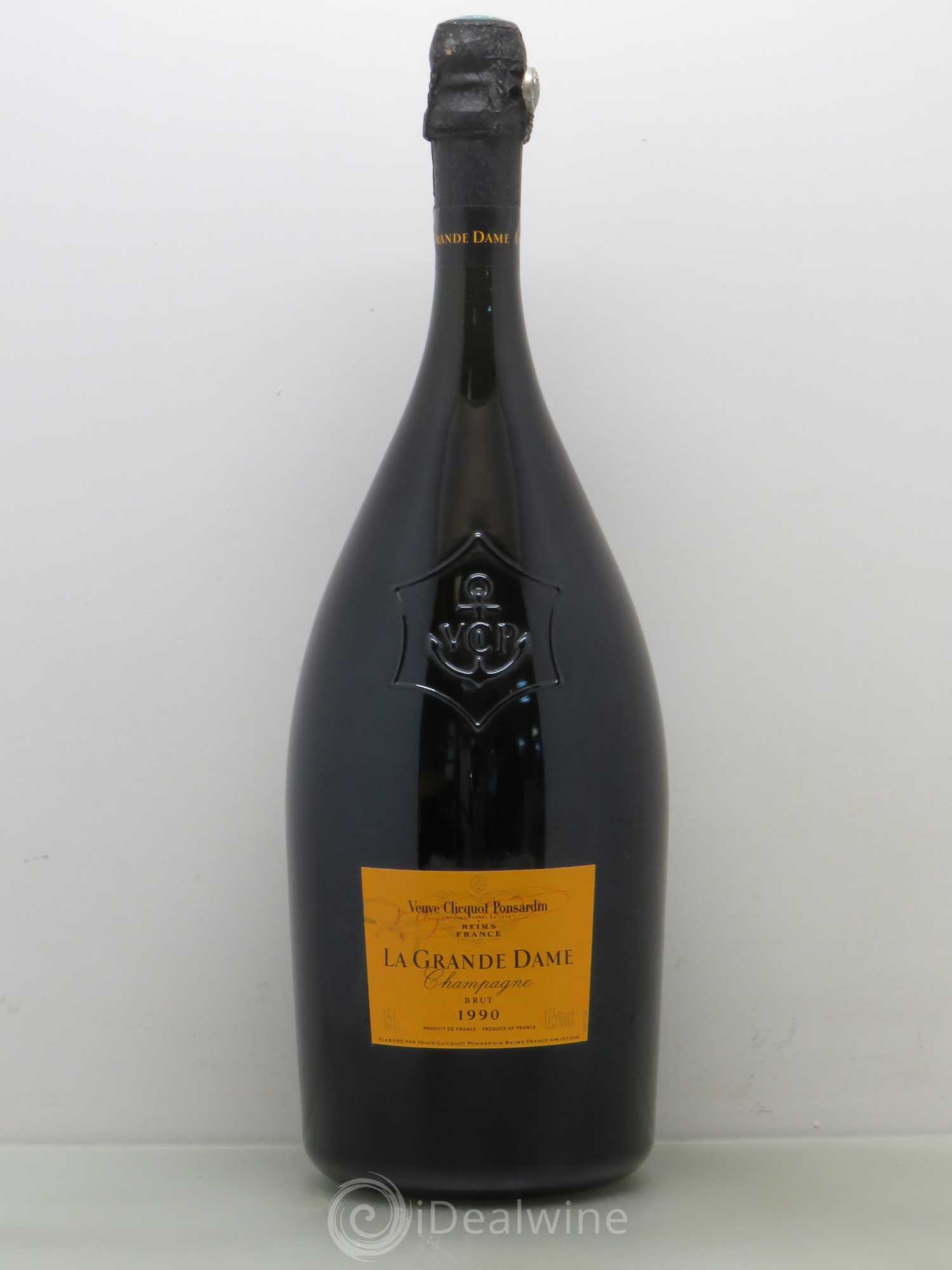 La Grande Dame Veuve Clicquot 1990 - Lot de 1 magnum - 0