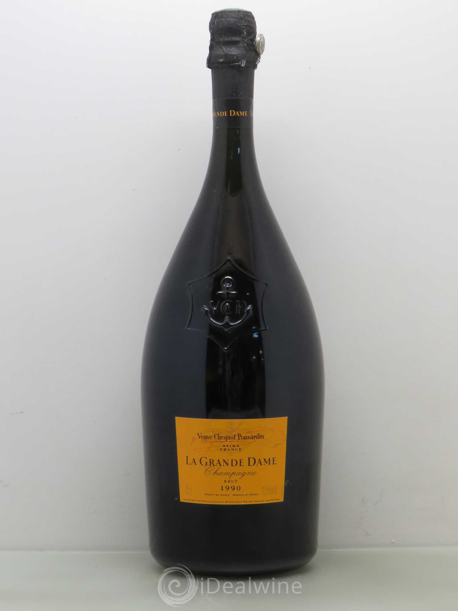 La Grande Dame Veuve Clicquot 1990 - Lot de 1 magnum - 0
