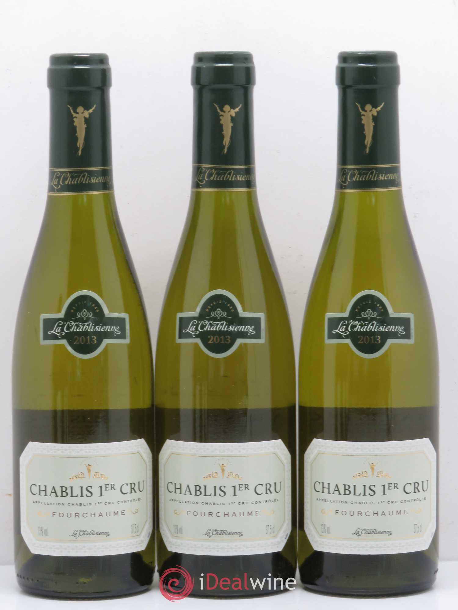 Chablis 1er Cru Fourchaume La Chablisienne 2013 - Posten von 6 Demi-Flaschen - 2