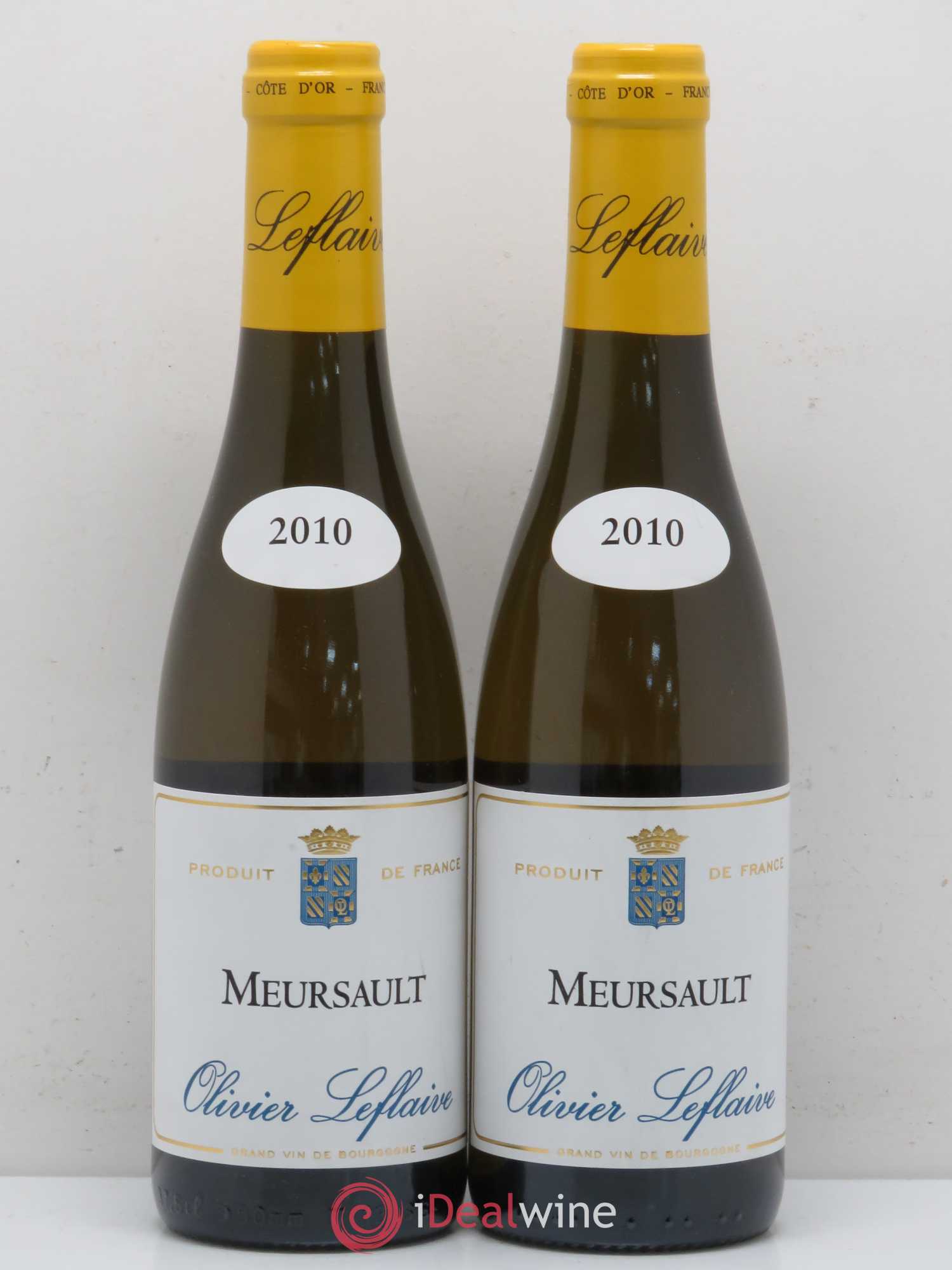 Meursault Olivier Leflaive 2010 - Posten von 2 Demi-Flaschen - 0
