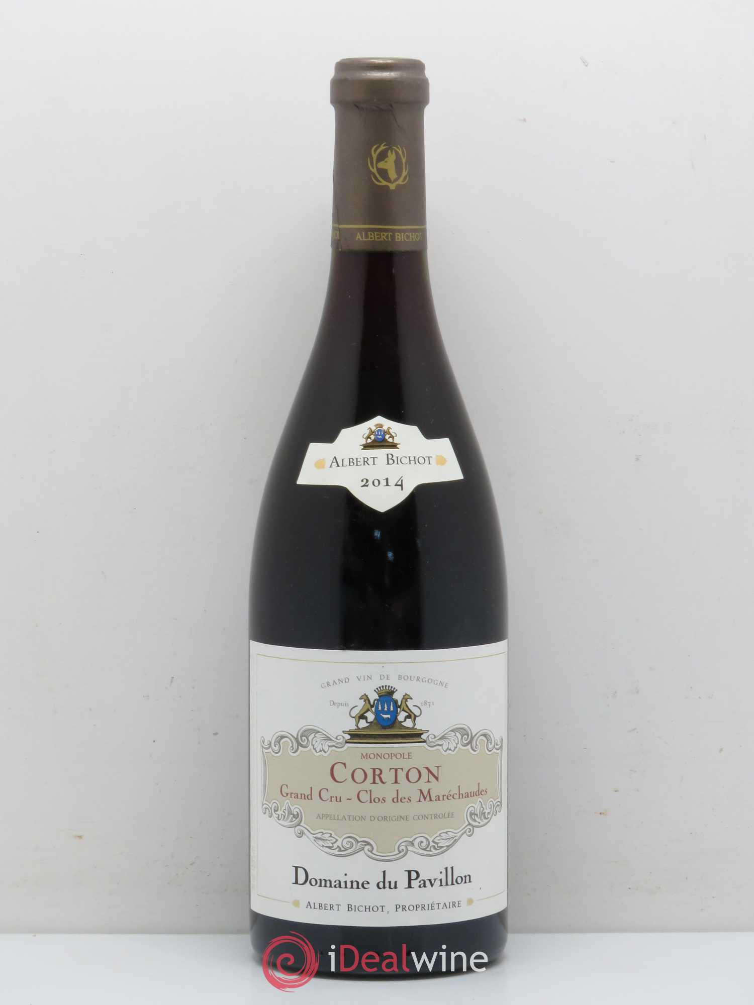 Corton Grand Cru Clos des Maréchaudes Domaine du Pavillon - Albert Bichot 2014 - Lot de 1 bouteille - 0