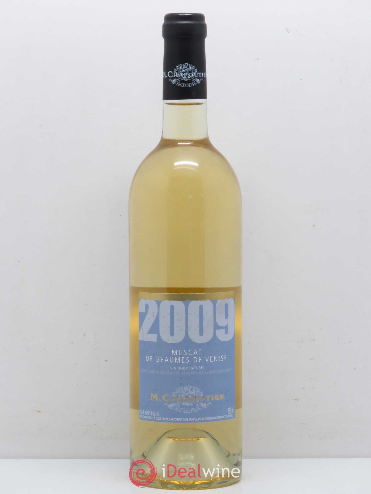 Rhône Muscat Beaume de Venise Chapoutier 2009 - Posten von 1 Flasche - 0