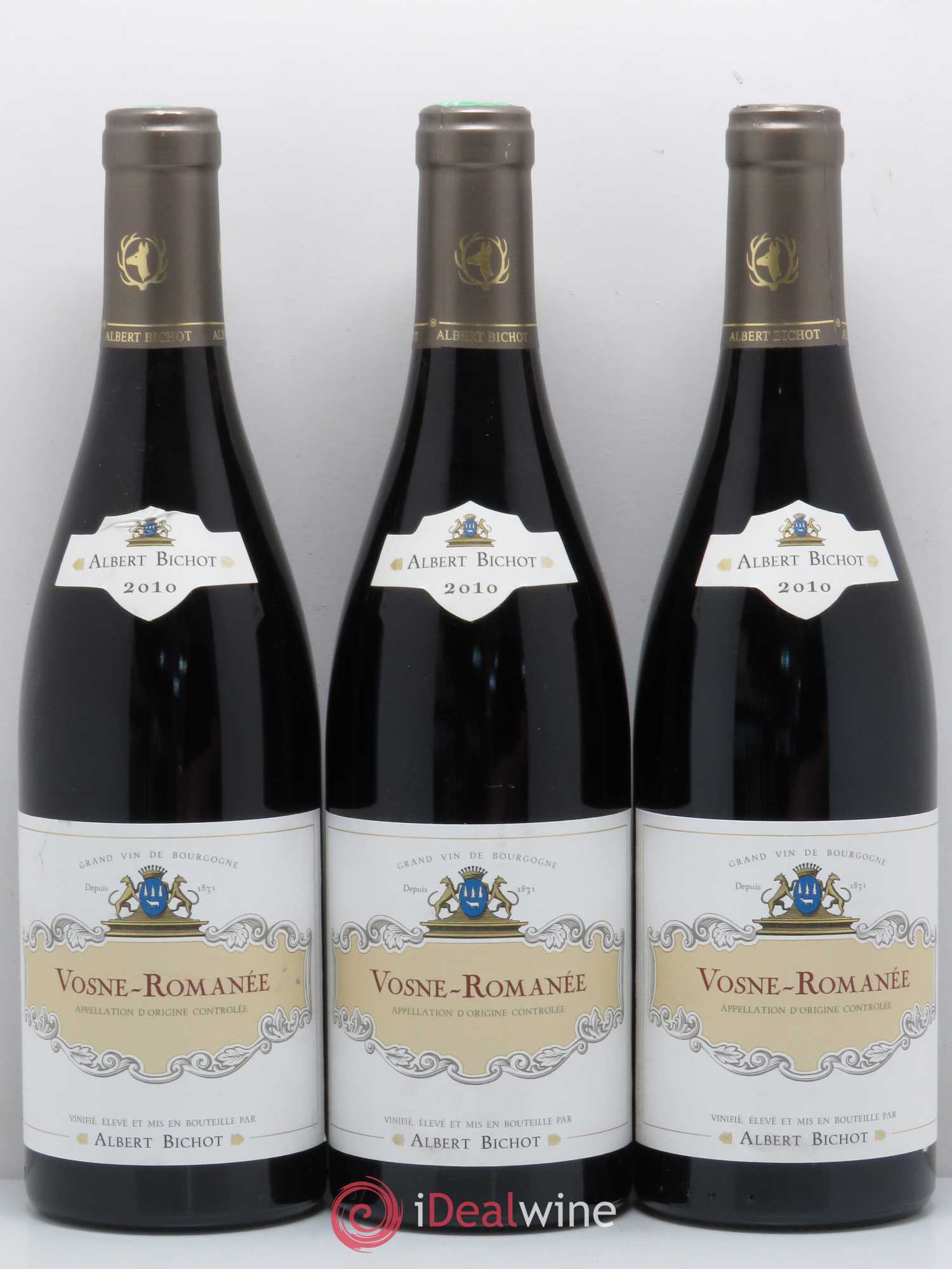 Vosne-Romanée Clos Frantin - Albert Bichot 2010 - Lot de 3 bouteilles - 0