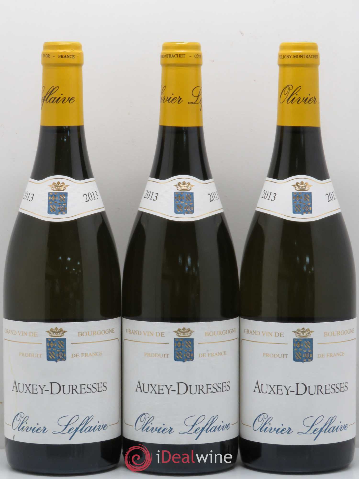 Auxey-Duresses Domaine Olivier Leflaive 2013 - Lot de 3 bouteilles - 0