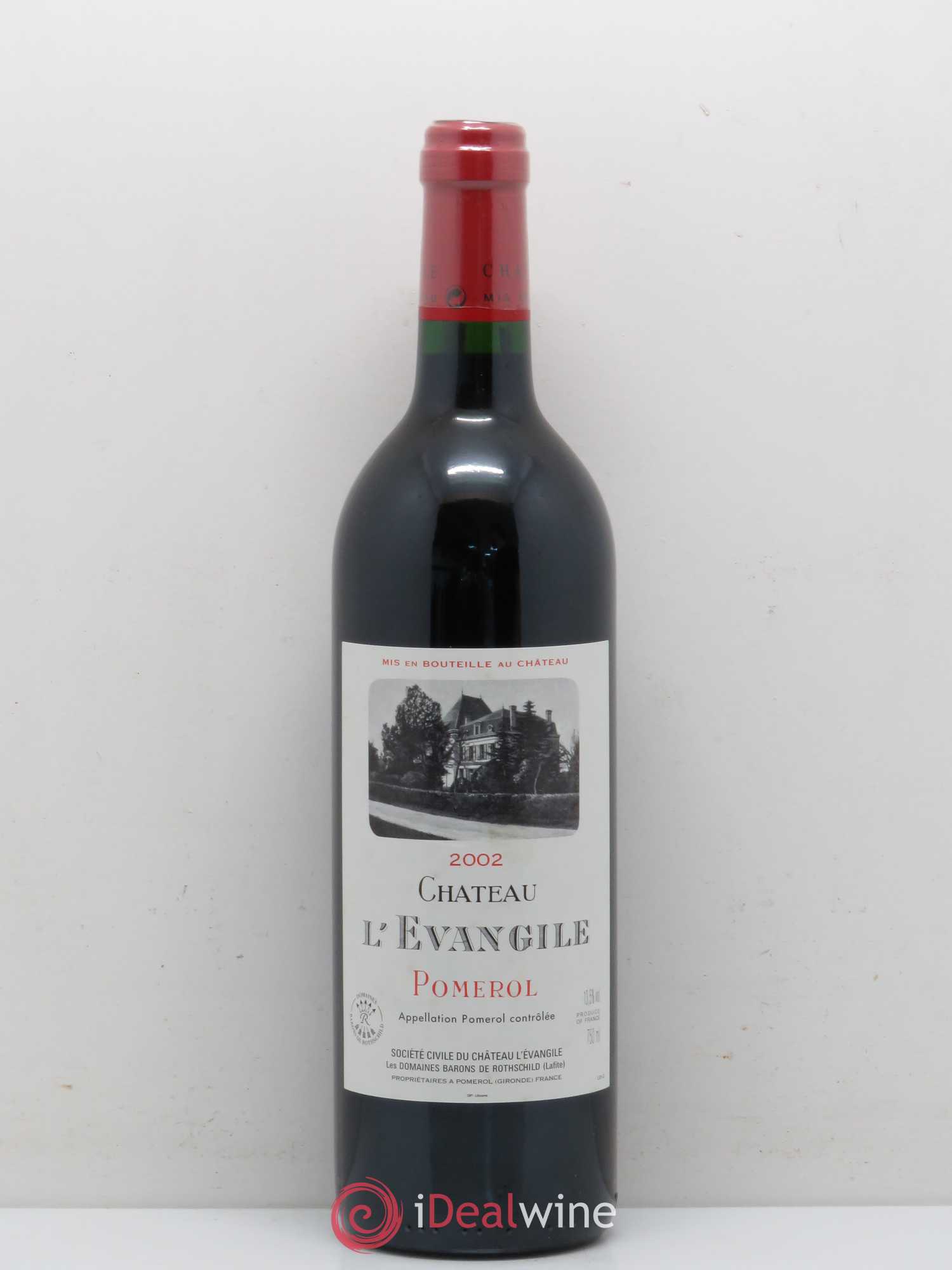 Château l' Évangile 2002 - Lot de 1 bouteille - 0