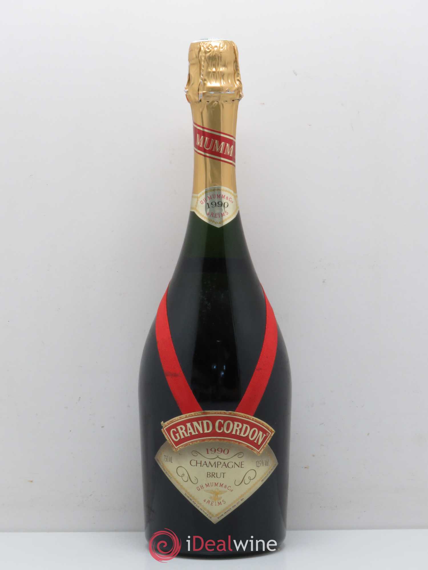 Grand Cordon Mumm 1990 - Lot de 1 bouteille - 0