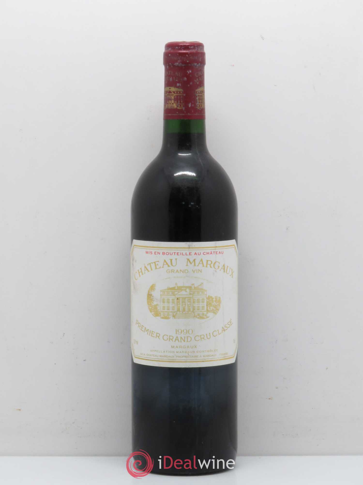 Château Margaux 1er Grand Cru Classé 1990 - Lot de 1 bouteille - 0