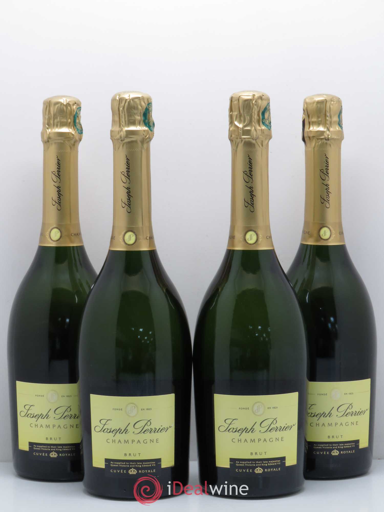 Champagne Joseph Perrier Cuvée Royale Brut - Posten von 4 Flaschen - 0