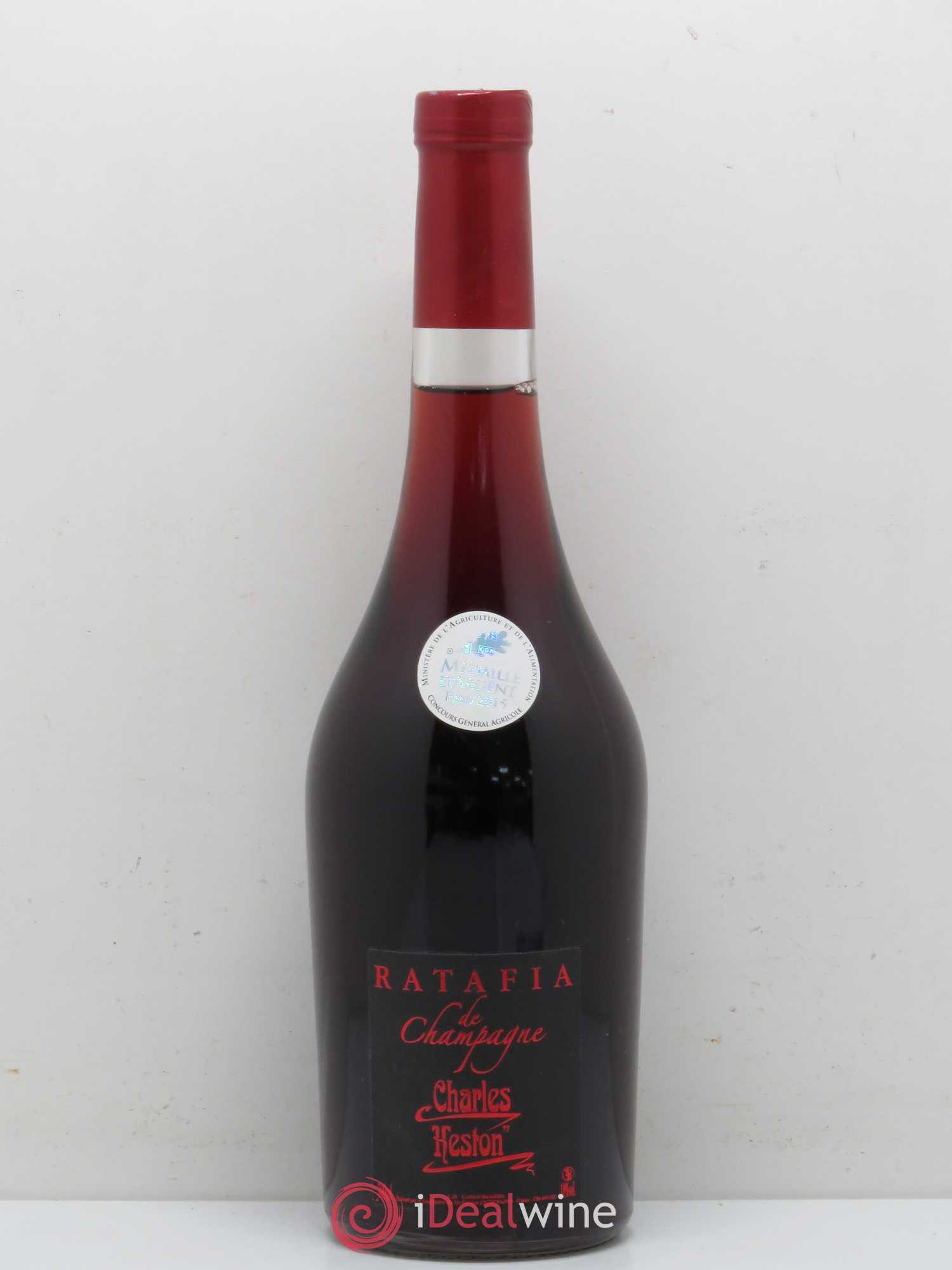 Divers Charles Heston Ratafia de Chamapgne Pinot Noir - Posten von 1 Flasche - 0