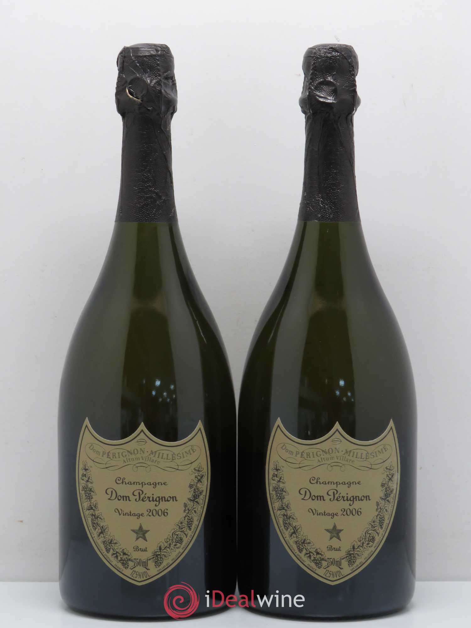 Brut Dom Pérignon 2006 - Lot de 2 bouteilles - 0