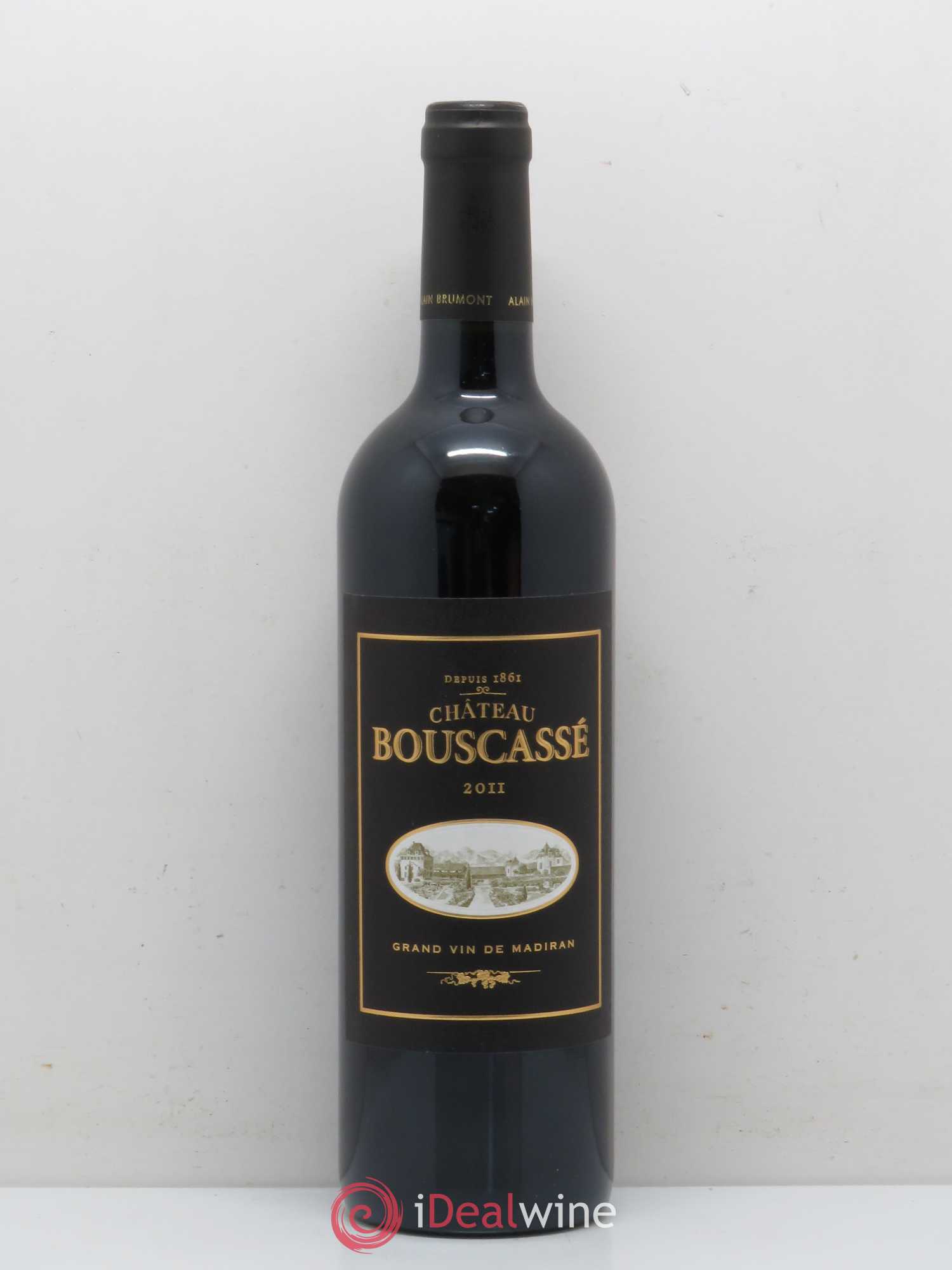 Madiran Château Bouscassé Alain Brumont 2011 - Lot de 1 bouteille - 0