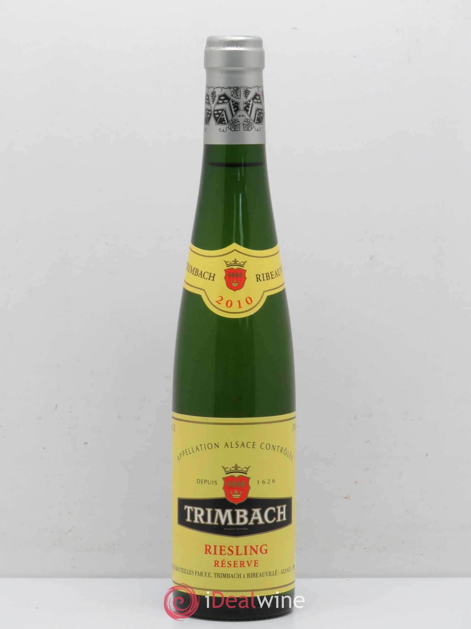 Alsace Riesling Réserve Trimbach (Domaine) 2010 - Posten von 1 Demi-Flasche - 0