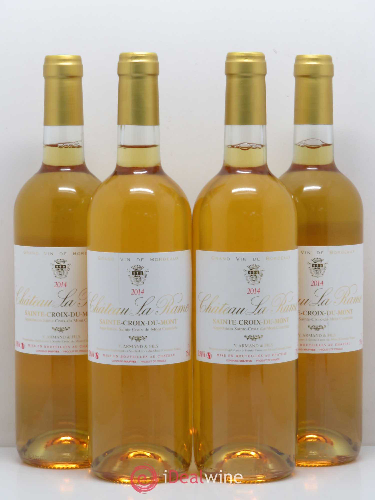 Sainte-Croix-du-Mont Château de la Rame 2014 - Posten von 4 Flaschen - 0