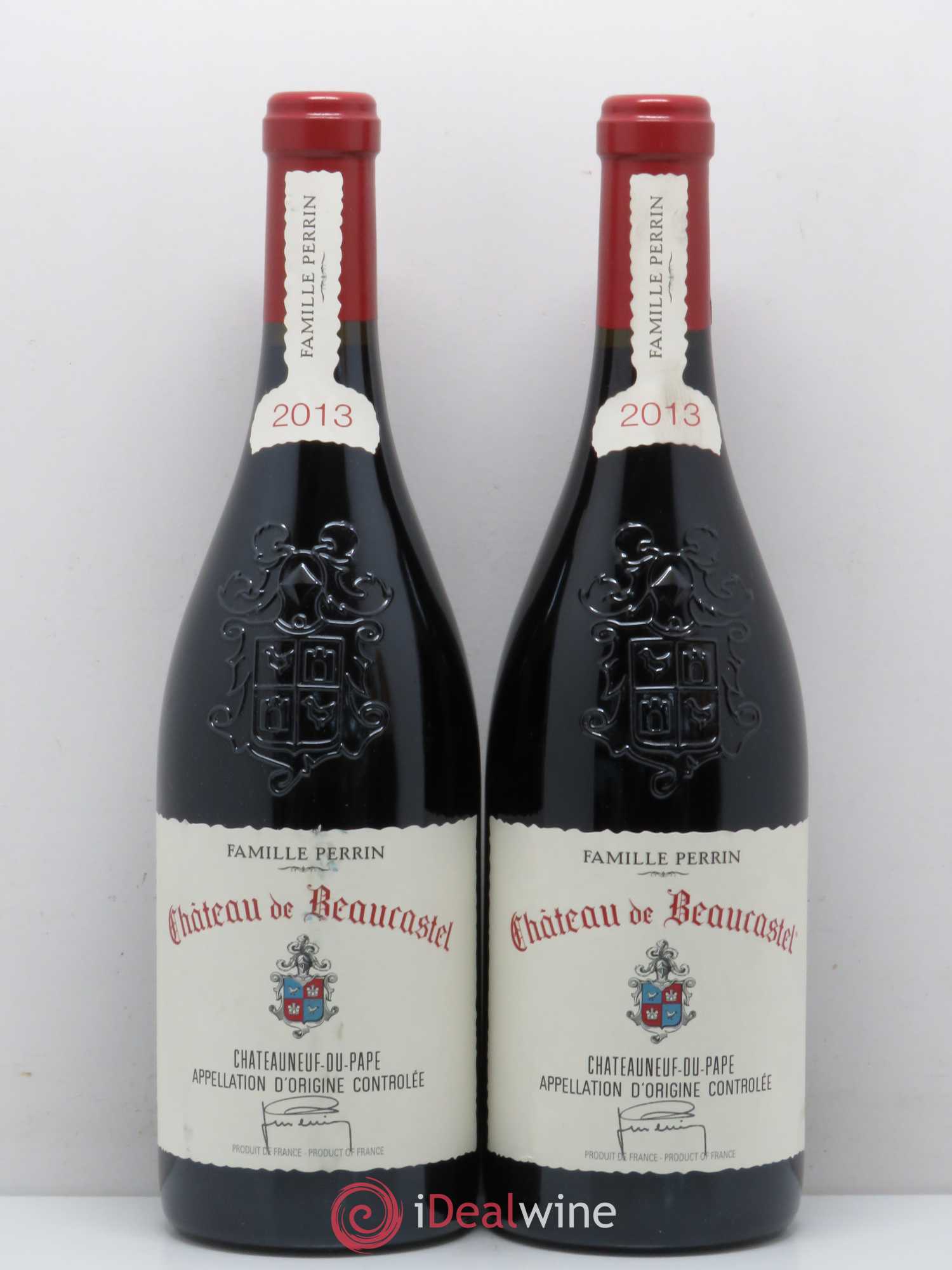 Châteauneuf-du-Pape Château de Beaucastel Famille Perrin 2013 - Lot de 2 bouteilles - 0