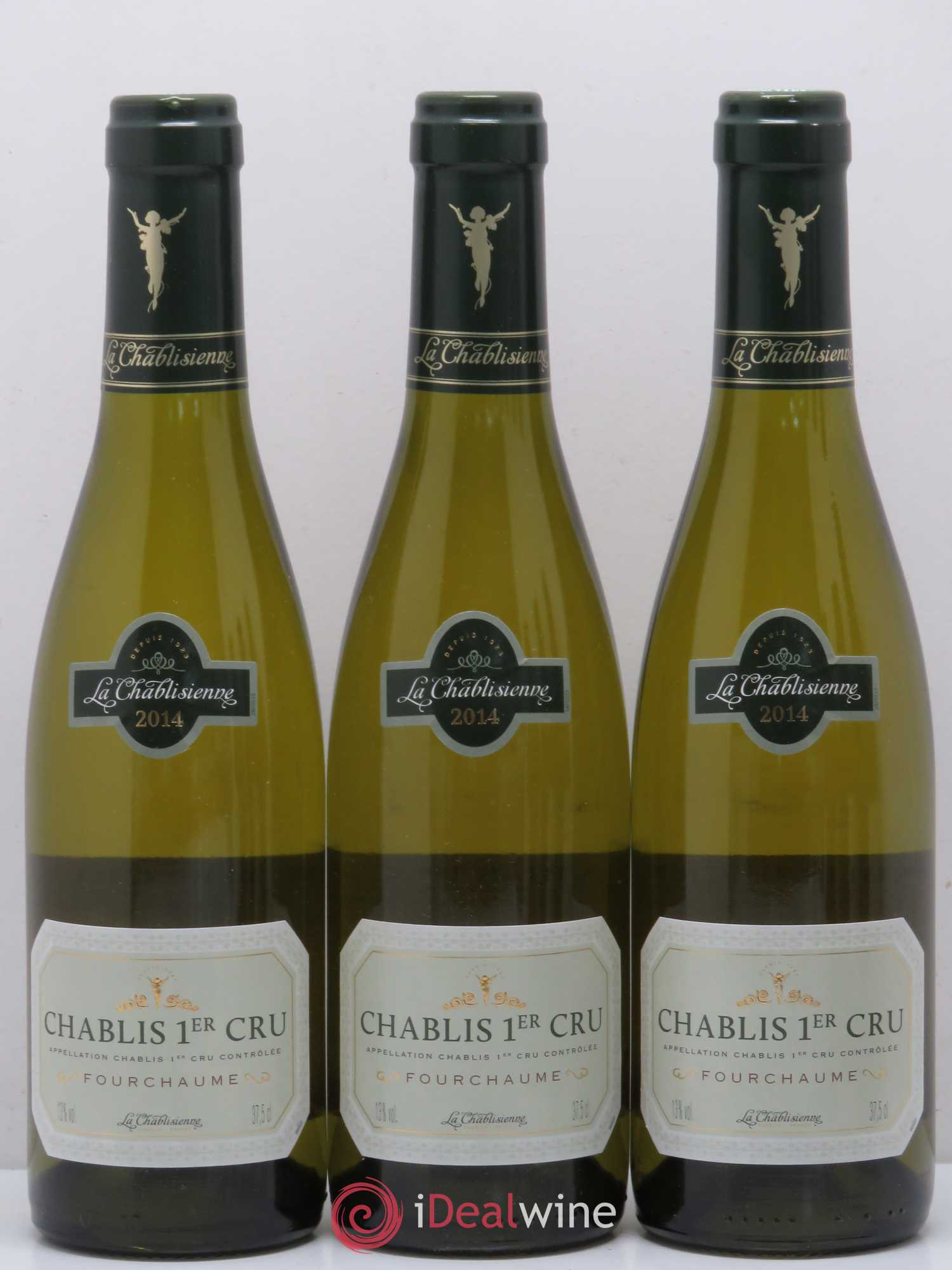 Chablis 1er Cru Fourchaume La Chablisienne 2014 - Posten von 6 Demi-Flaschen - 2