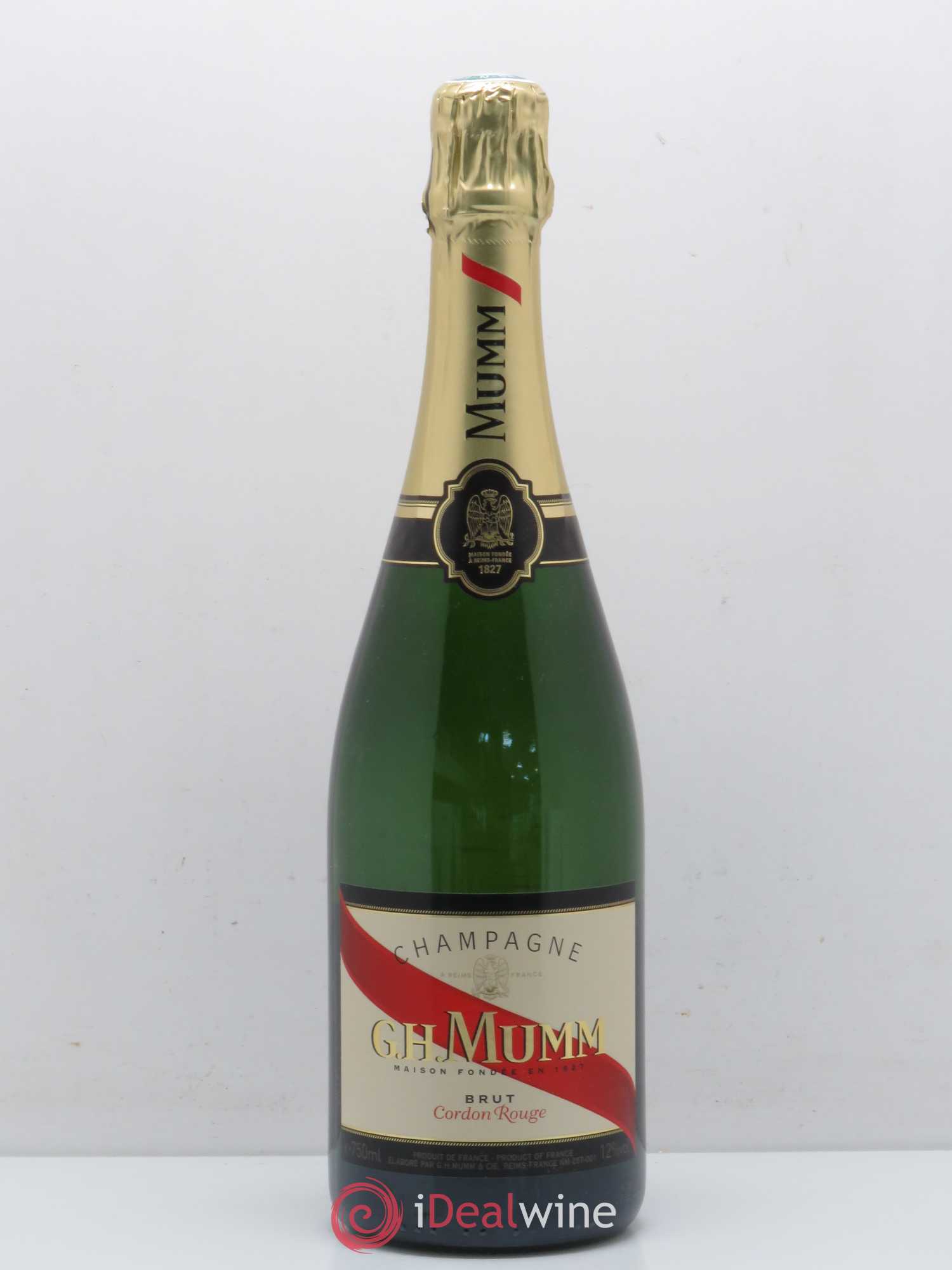 Champagne Mumm Cordon Rouge - Lot de 1 bouteille - 0