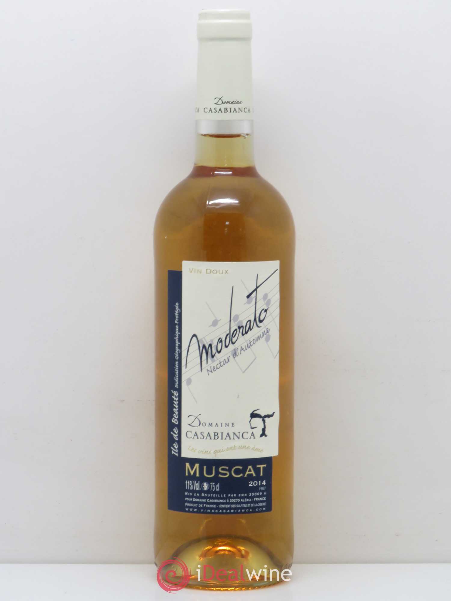 Vin de Corse Muscat Moderato Nectar d'Automne 2014 - Lot de 1 bouteille - 0