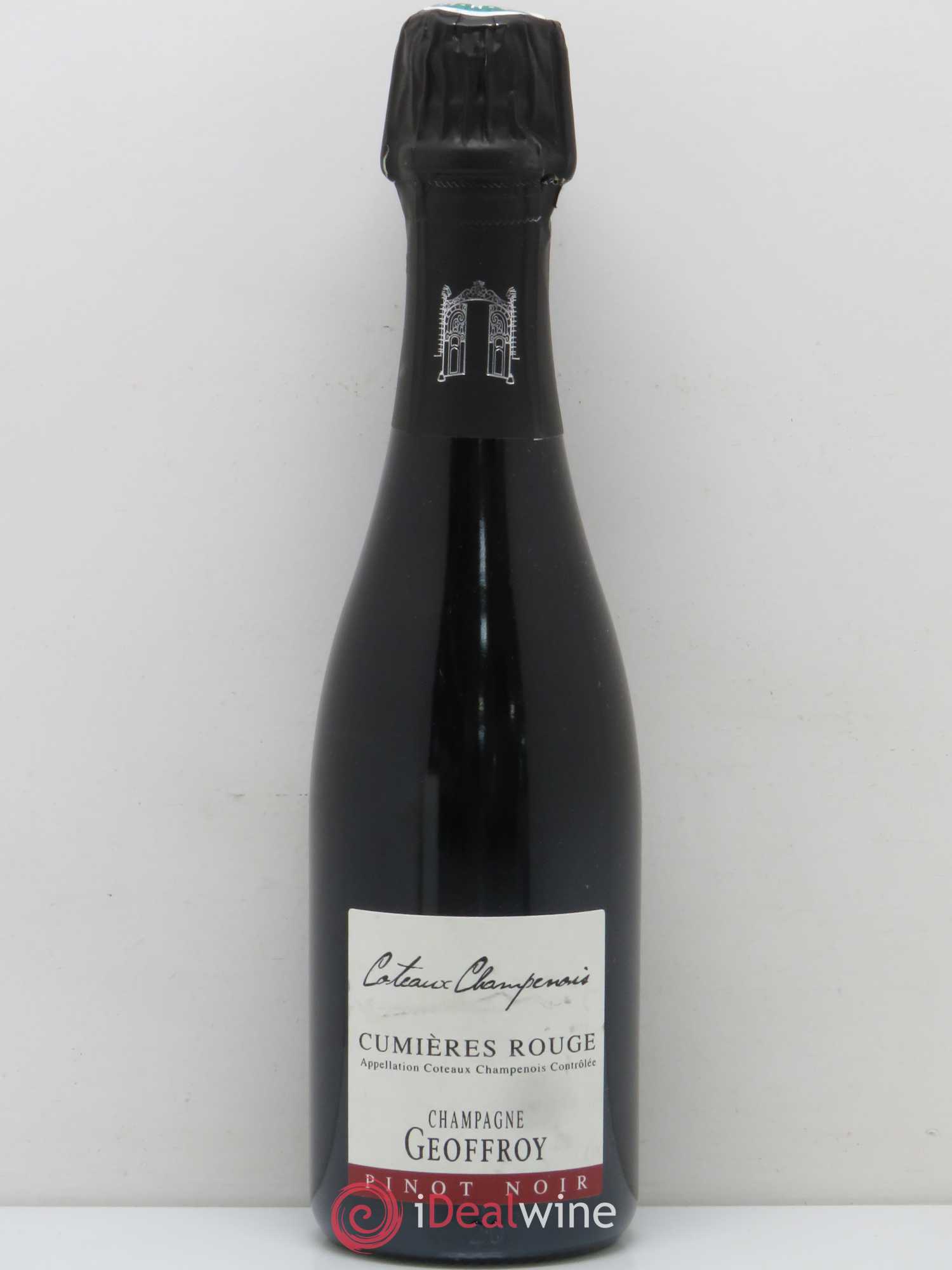Divers Coteaux champenois Geoffroy Cumières rouge pinot noir (sans prix de réserve) - Posten von 1 Demi-Flasche - 0