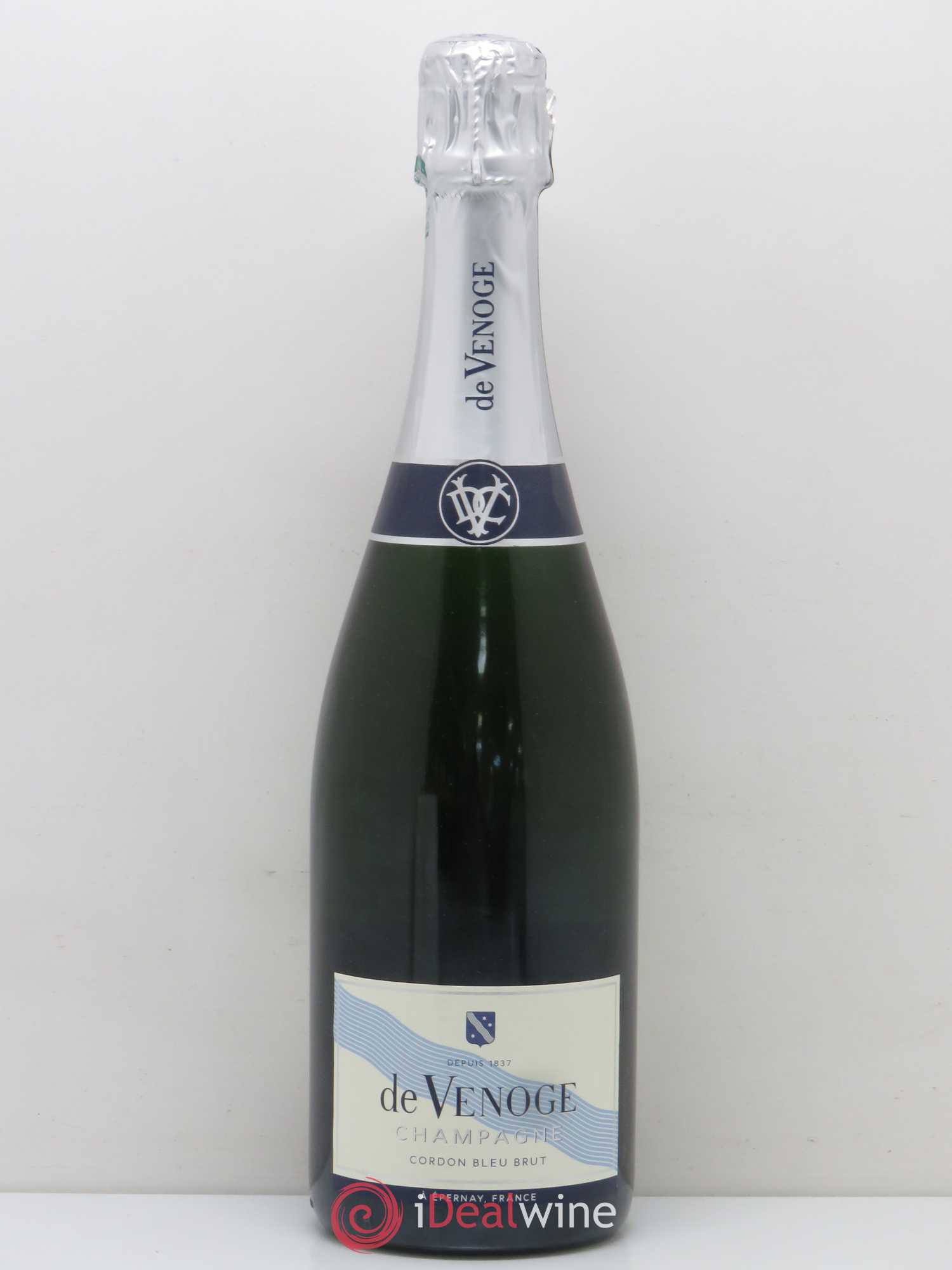 Champagne De Venoge Cordon Bleu (sans prix de réserve) - Posten von 1 Flasche - 0