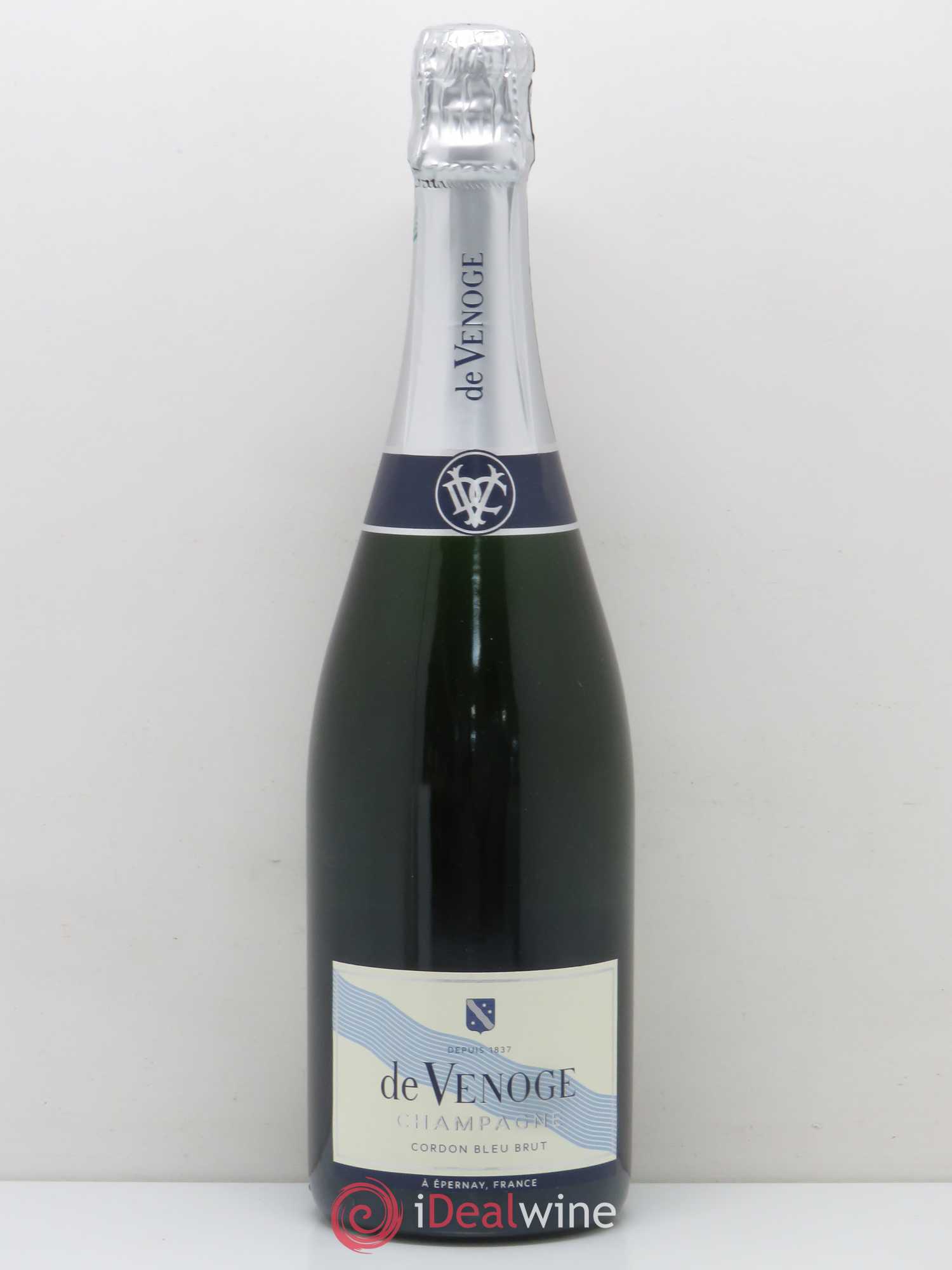 Champagne De Venoge Cordon Bleu (sans prix de réserve) - Posten von 1 Flasche - 0