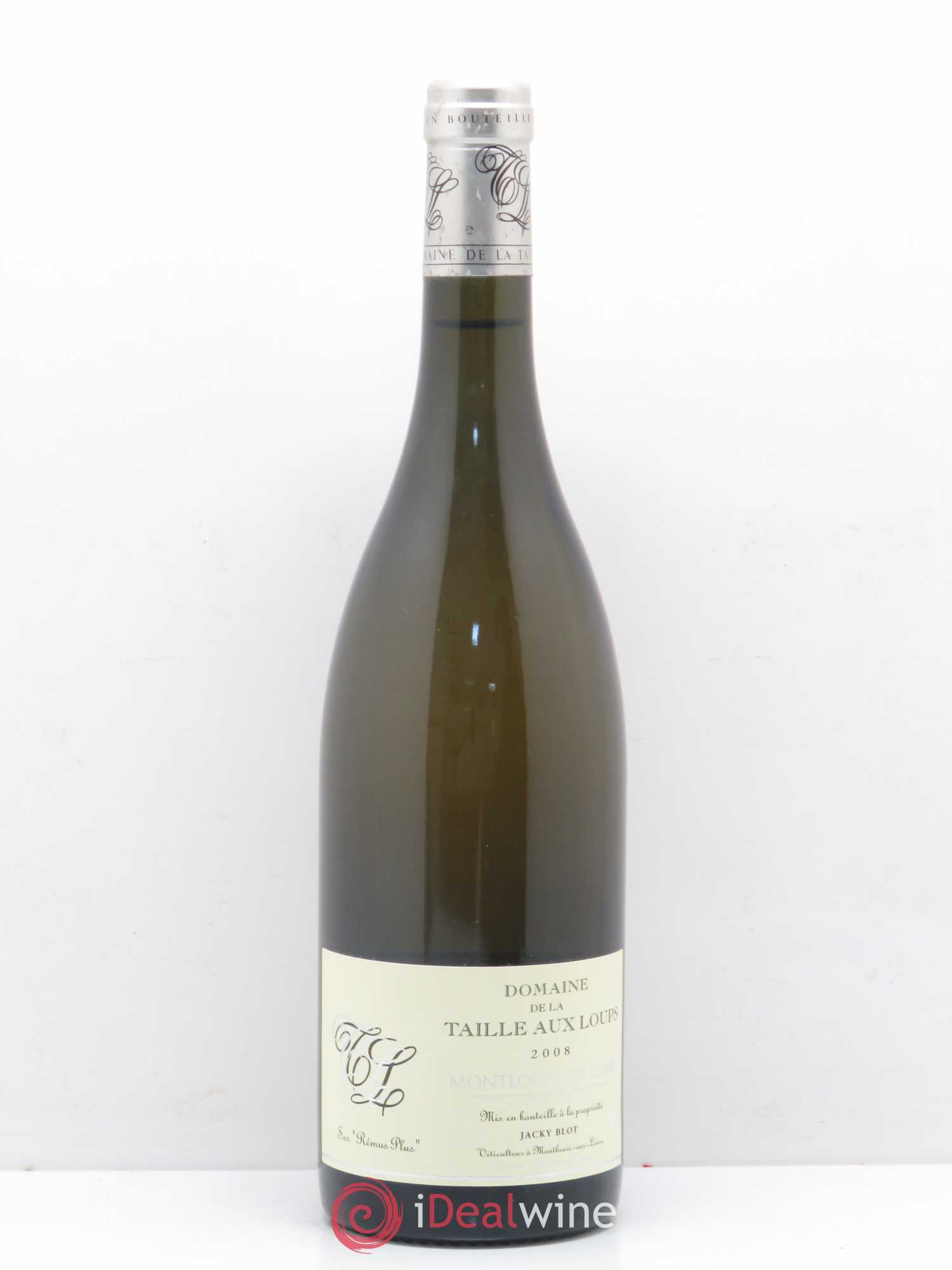 Montlouis-sur-Loire Rémus Plus La Taille aux Loups - Jacky Blot 2008 - Lot de 1 bouteille - 0