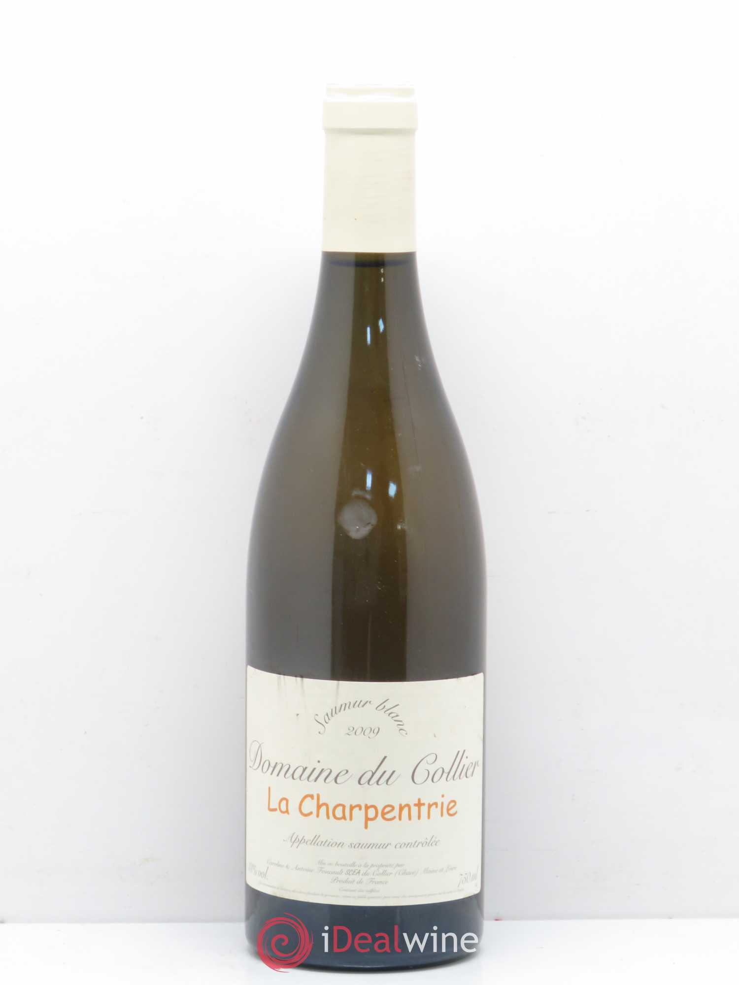 Saumur La Charpentrie Domaine du Collier 2009 - Lot de 1 bouteille - 0