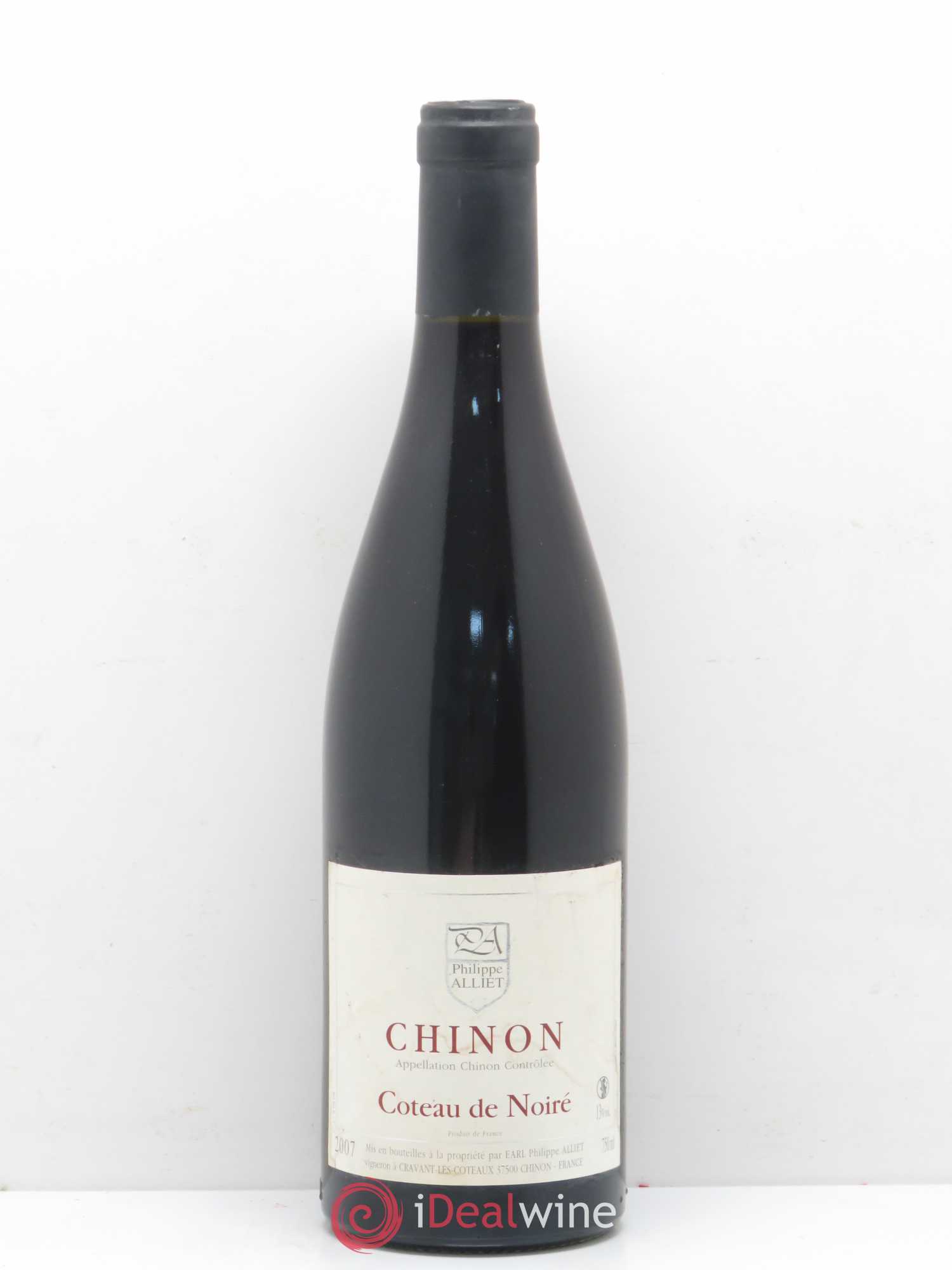 Chinon Coteau de Noiré Philippe Alliet 2007 - Lot de 1 bouteille - 0