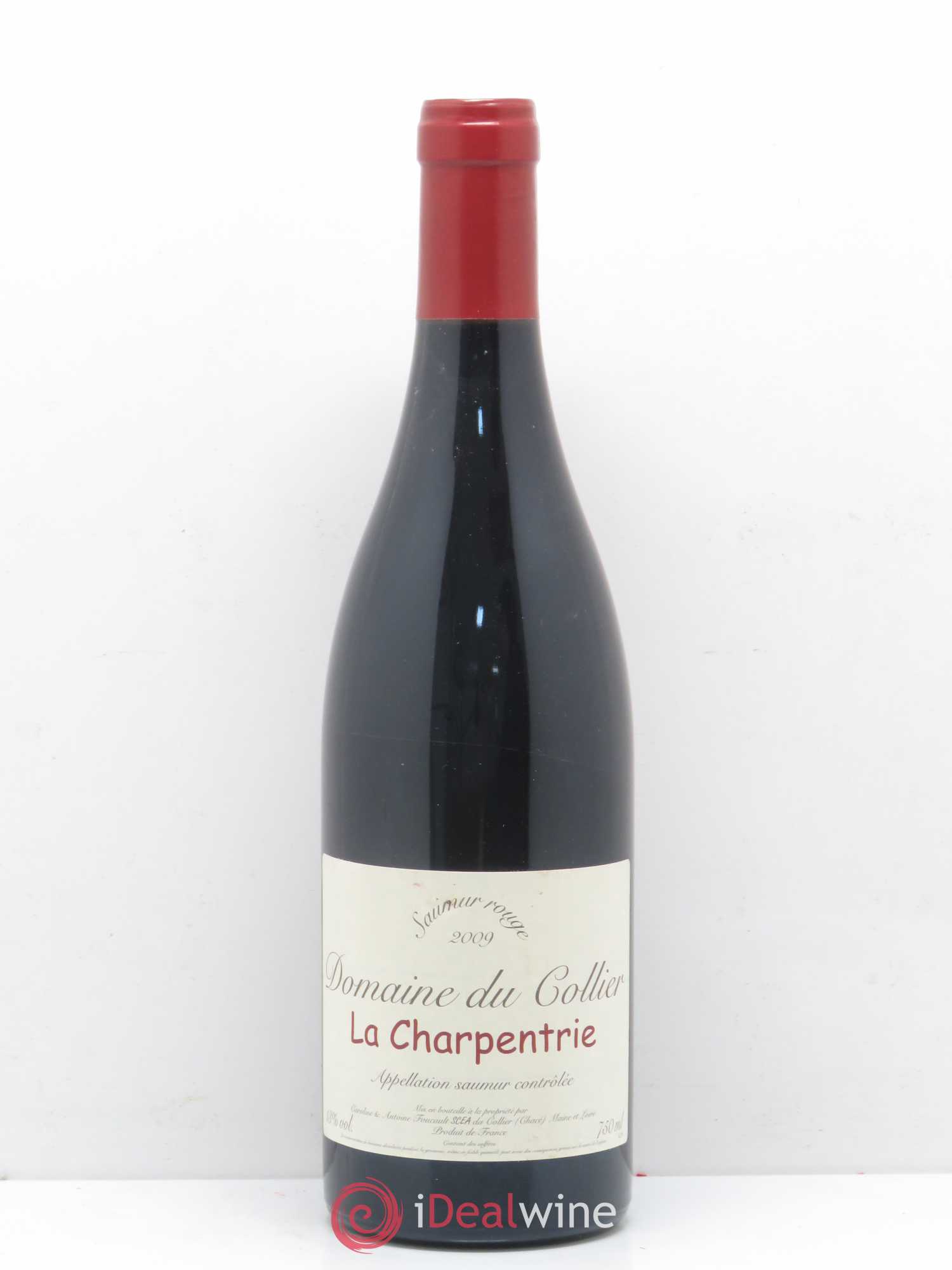 Saumur La Charpentrie Domaine du Collier 2009 - Lot de 1 bouteille - 0