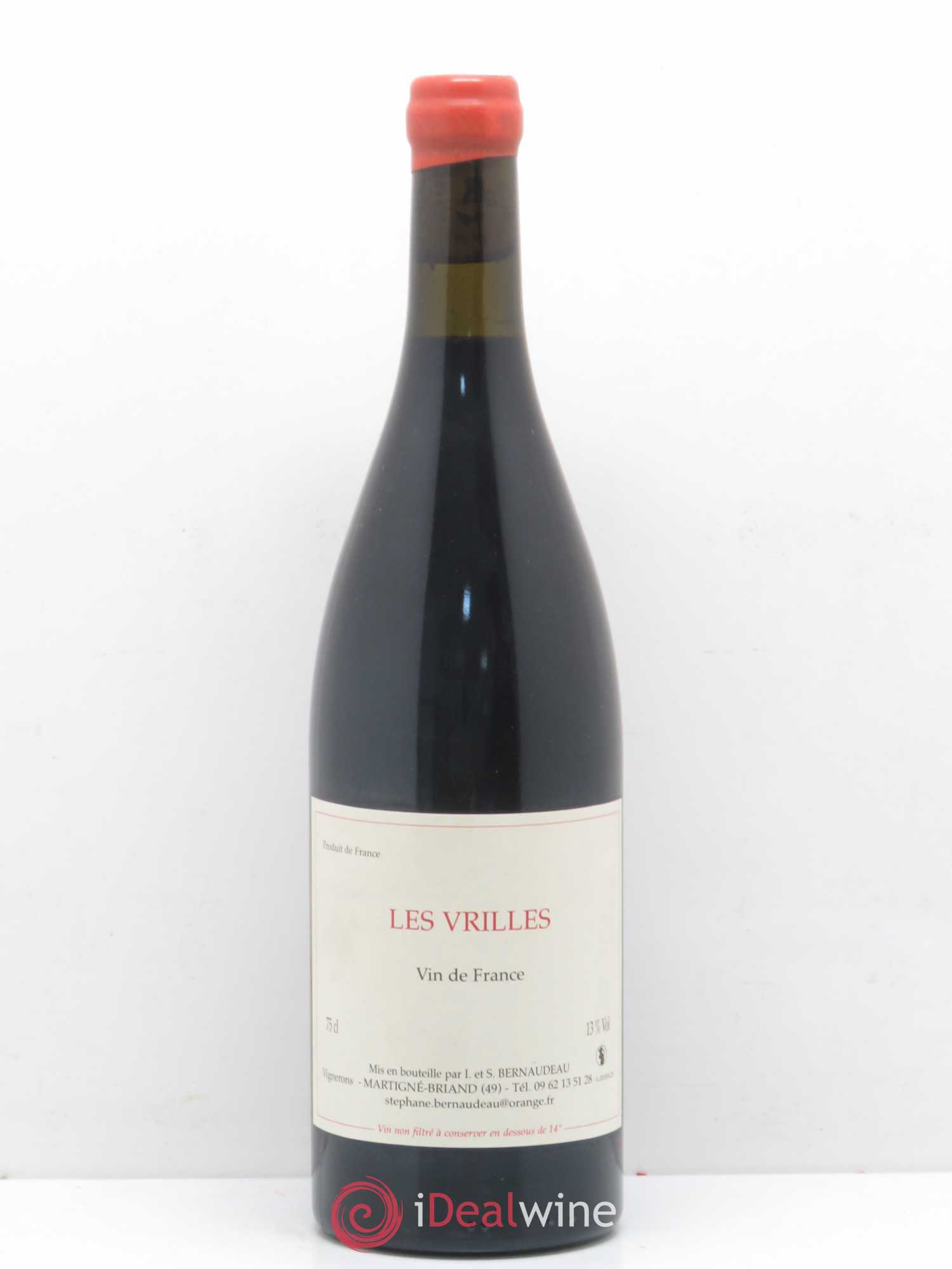 Vin de France Les Vrilles Stéphane Bernaudeau (Domaine) 2010 - Lot de 1 bouteille - 0