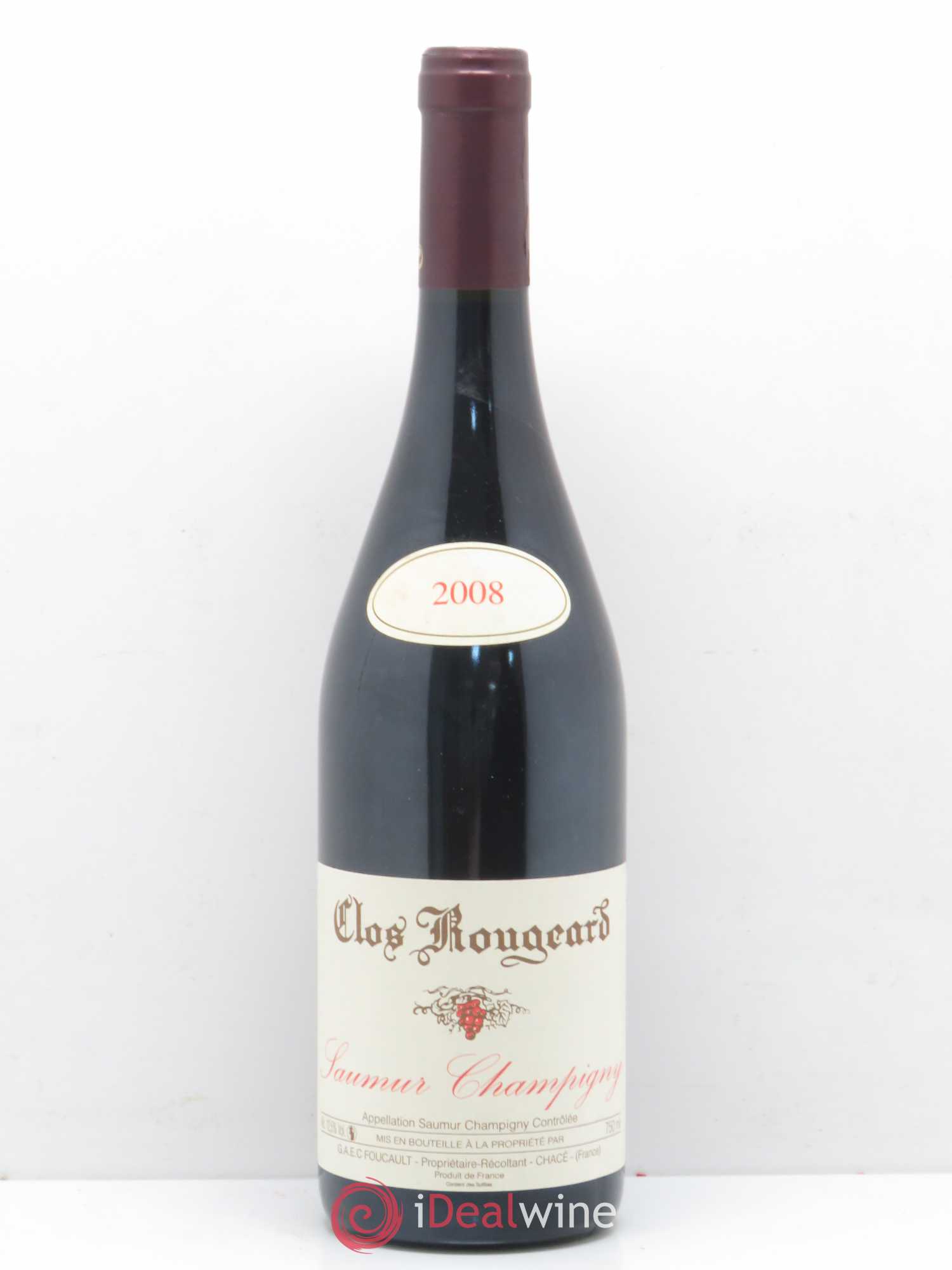 Saumur-Champigny Clos Rougeard 2008 - Lot de 1 bouteille - 0