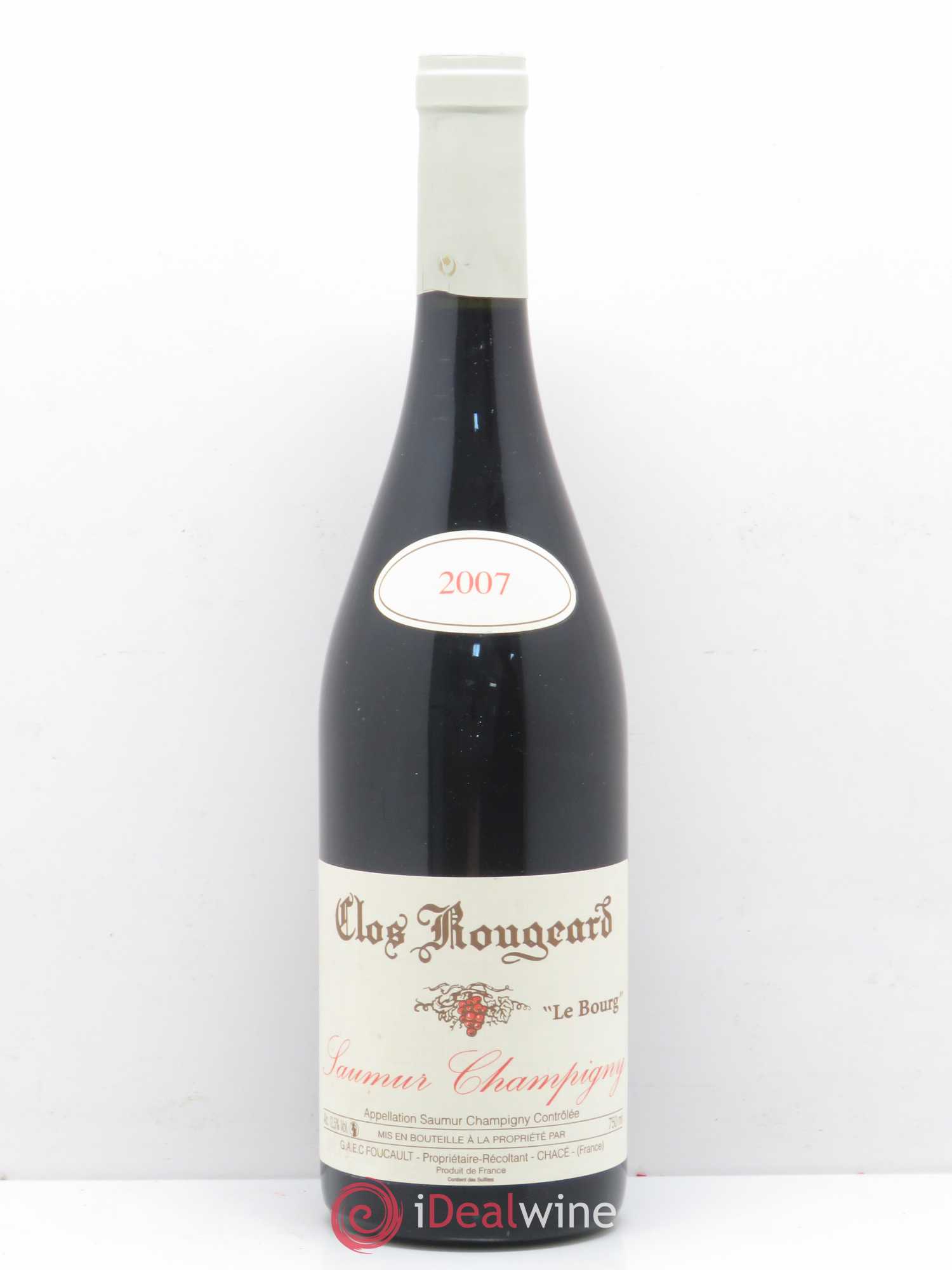 Saumur-Champigny Le Bourg Clos Rougeard 2007 - Lot de 1 bouteille - 0