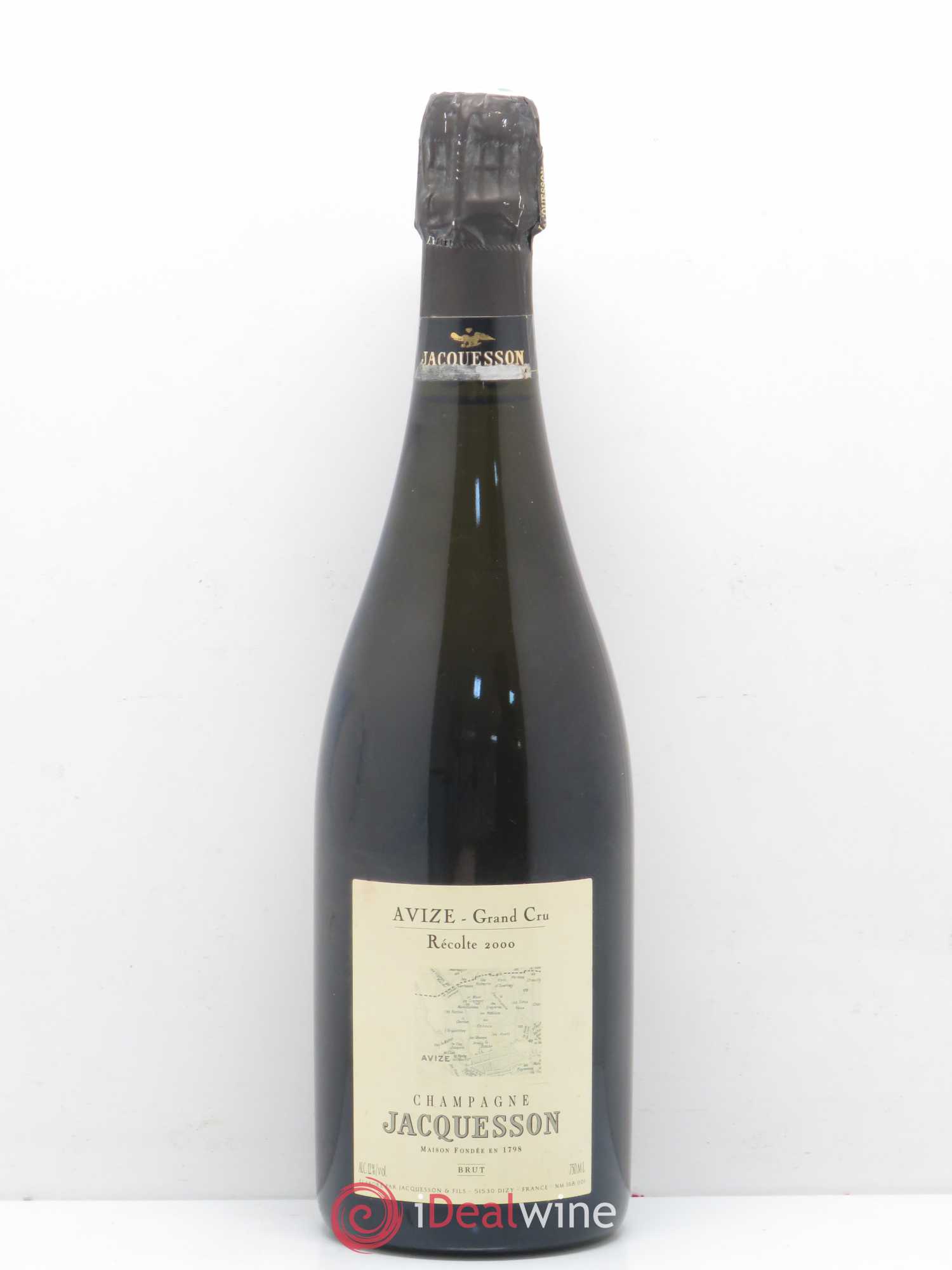 Avize Champ Caïn Extra-Brut Jacquesson 2000 - Lot de 1 bouteille - 0