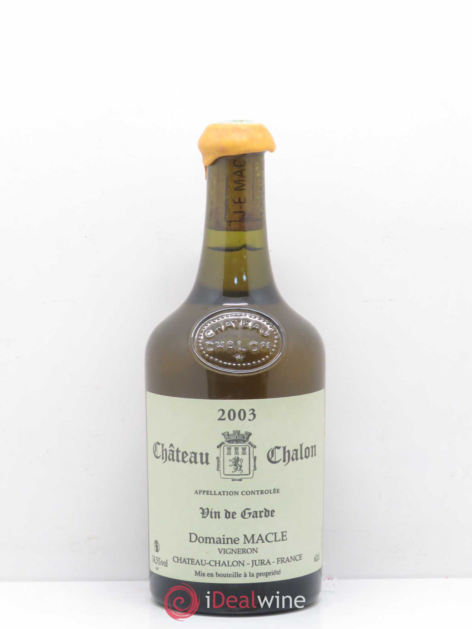 Château-Chalon Jean Macle 2003 - Lot de 1 bouteille - 0
