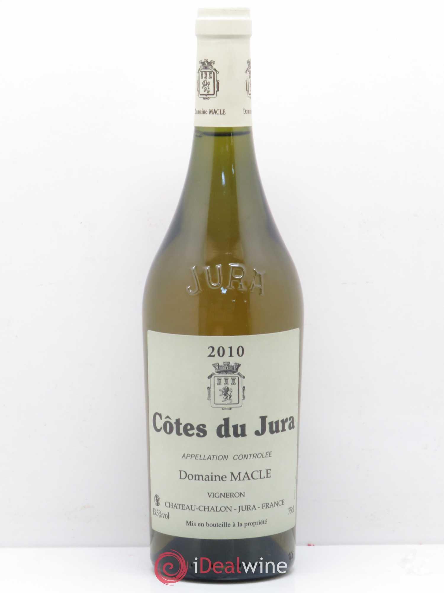 Côtes du Jura Jean Macle 2010 - Lot de 1 bouteille - 0
