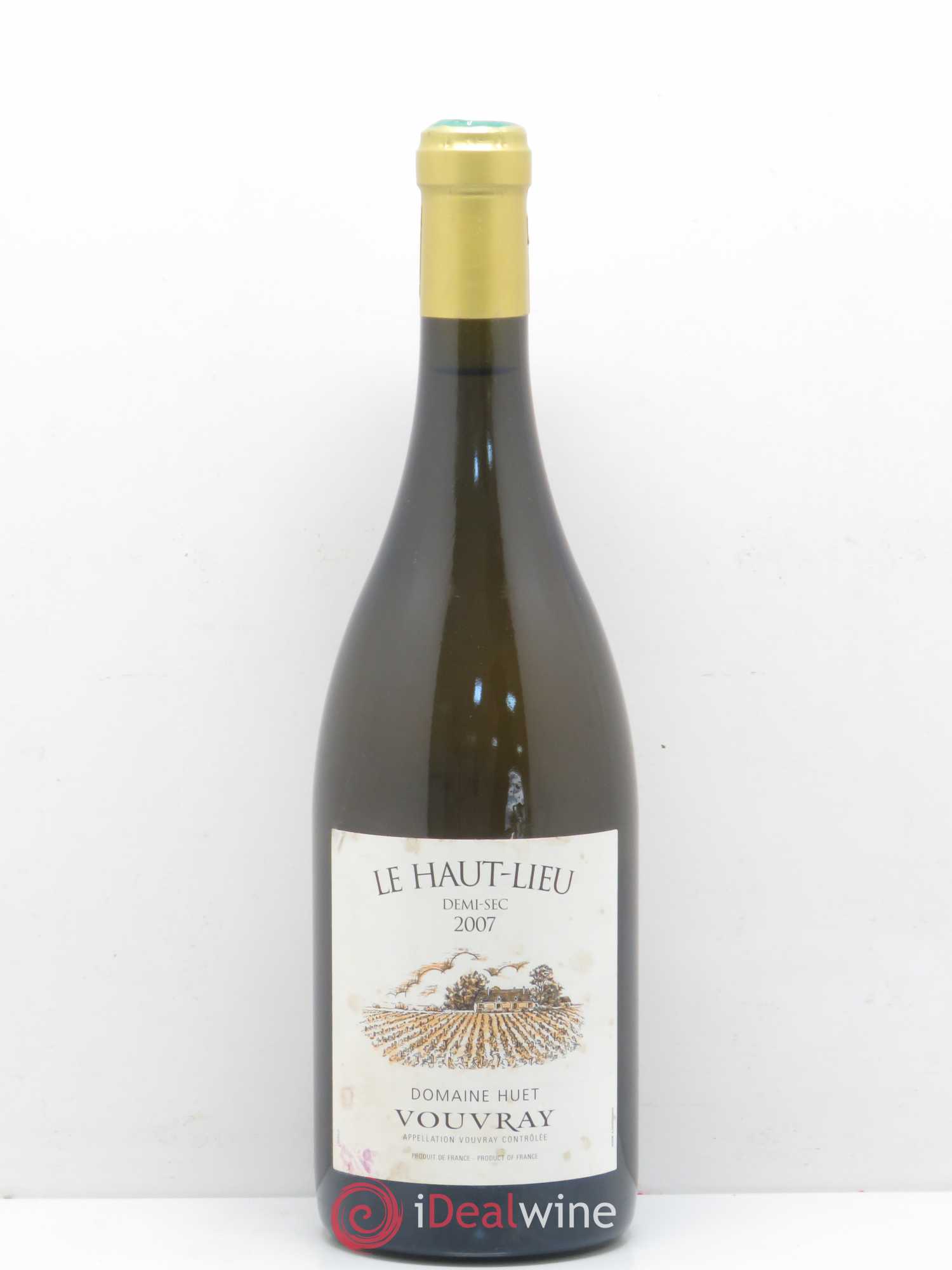 Vouvray Le Haut-Lieu Demi-Sec Domaine Huet 2007 - Lot de 1 bouteille - 0
