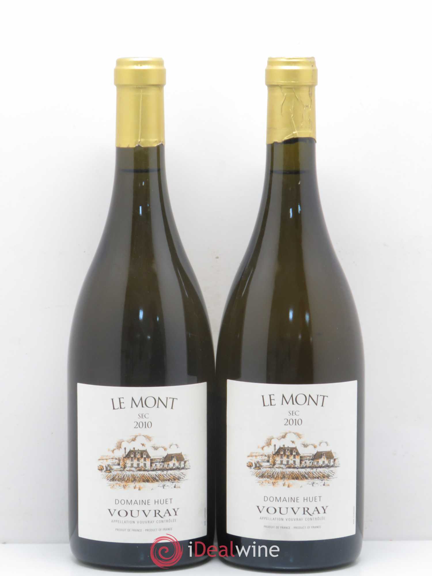 Vouvray Le Mont Sec Domaine Huet 2010 - Lot de 2 bouteilles - 0